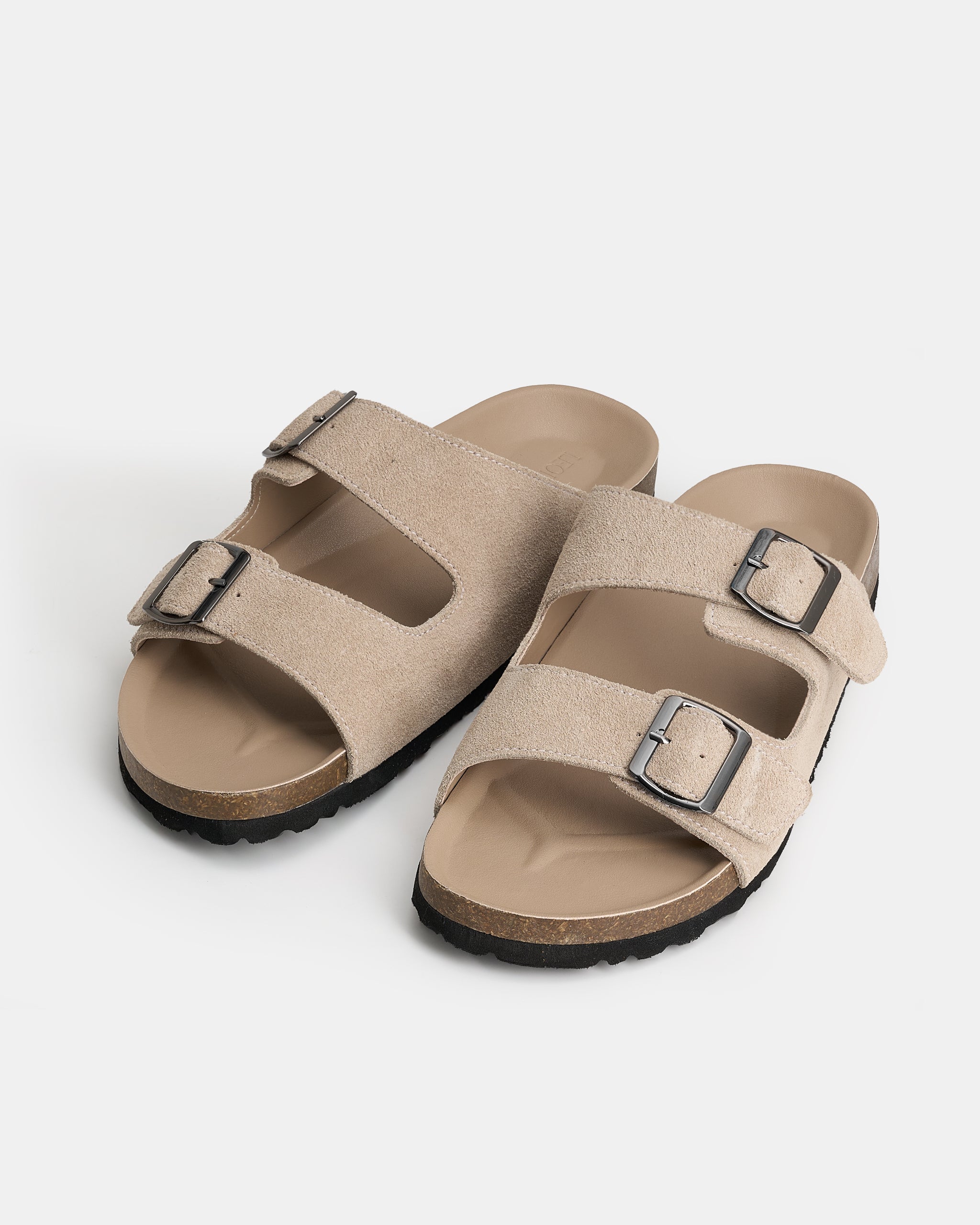 Dép Trấu Jason Da Nubuck - Leonardo