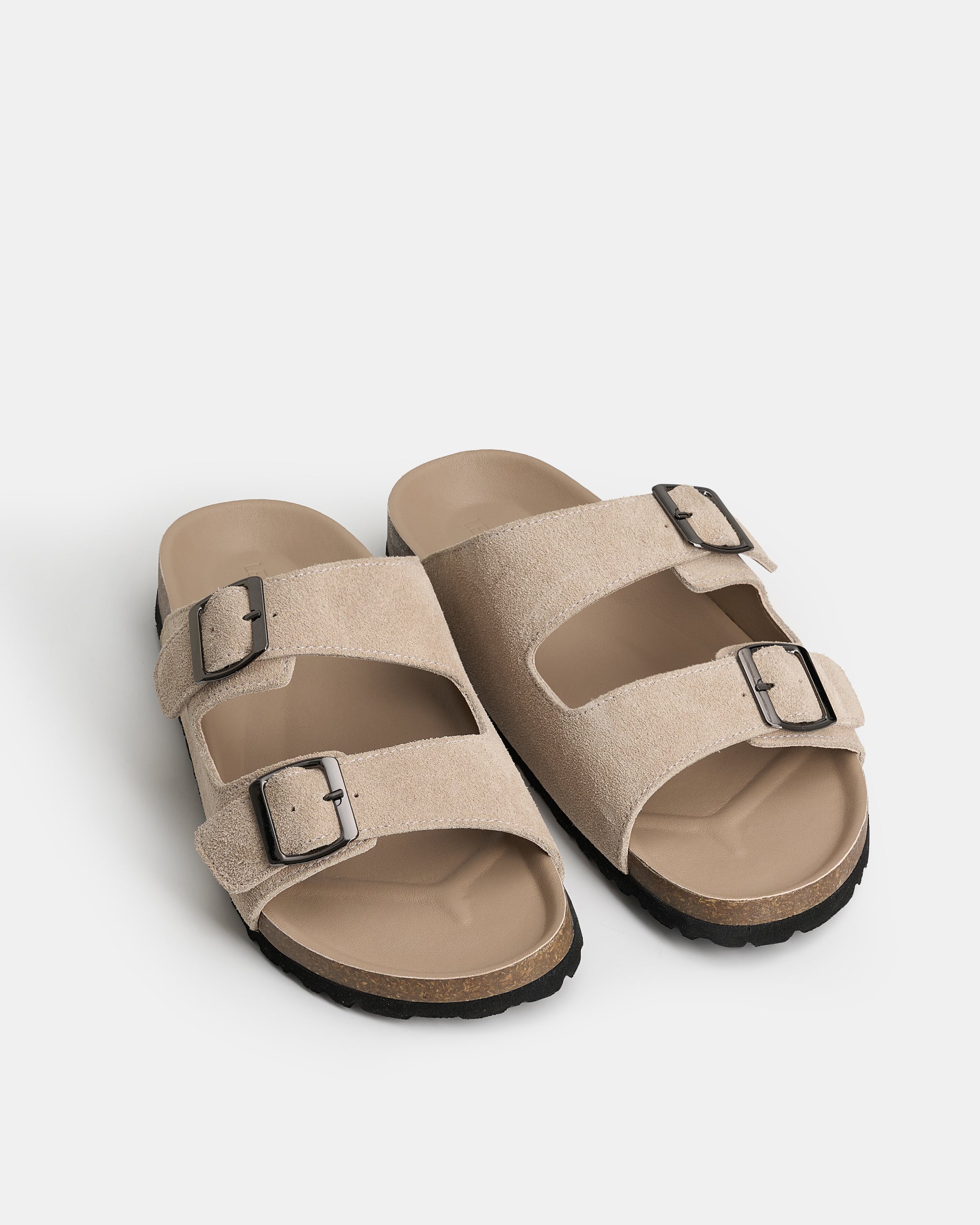 Dép Trấu Jason Da Nubuck - Leonardo