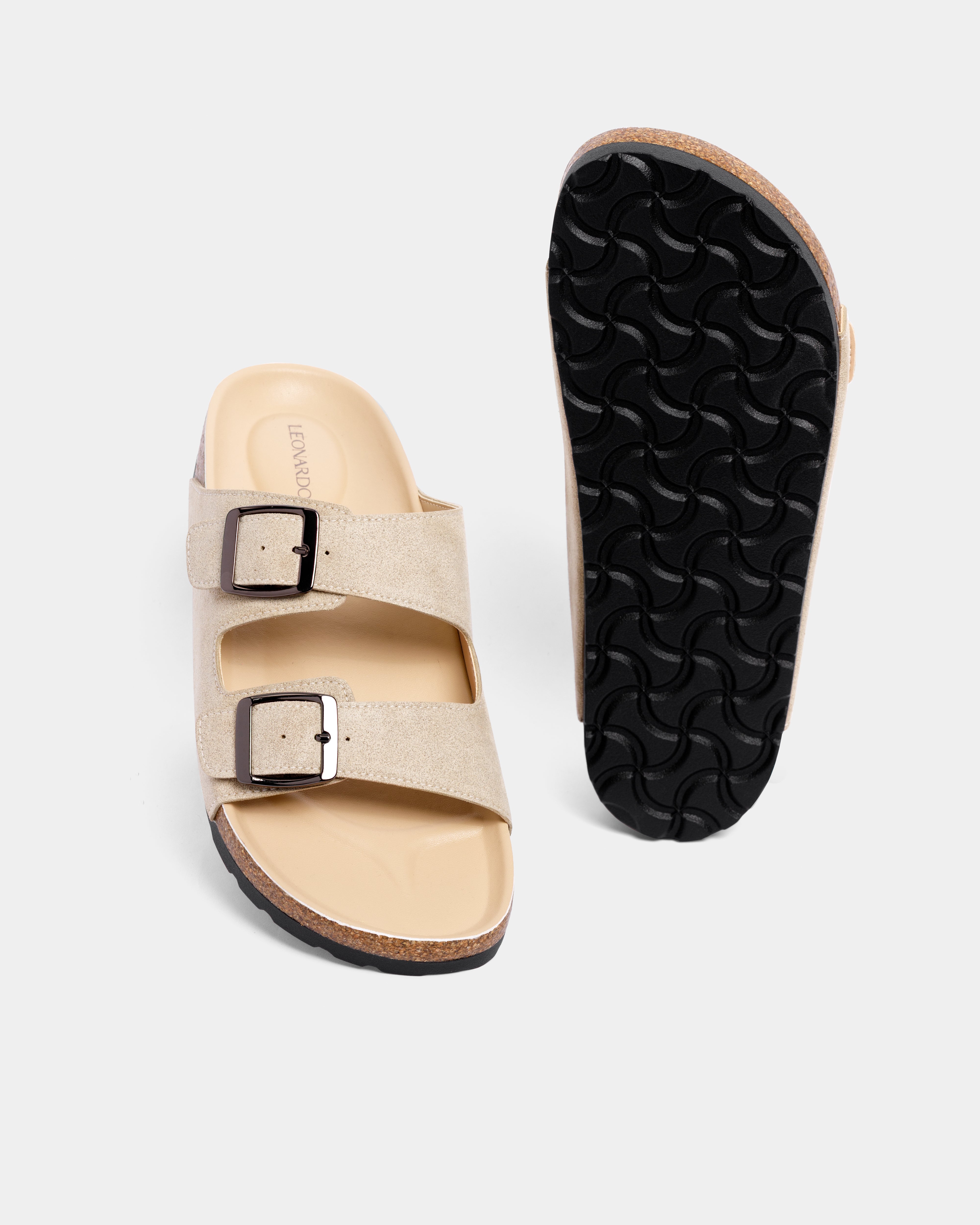 Dép Trấu Jason Da Nubuck - Leonardo
#color_be nubuck
