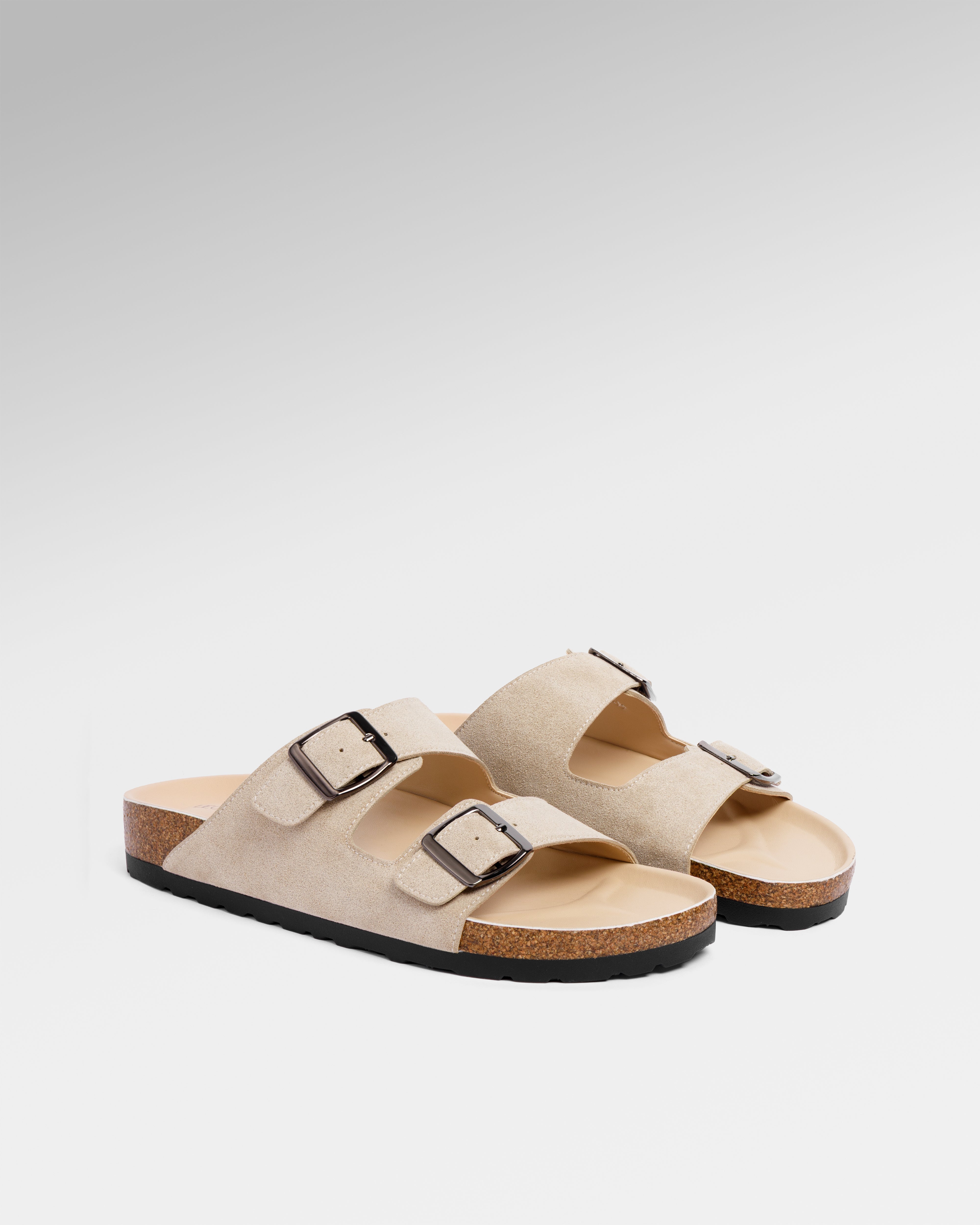 Dép Trấu Jason Da Nubuck - Leonardo
#color_be nubuck