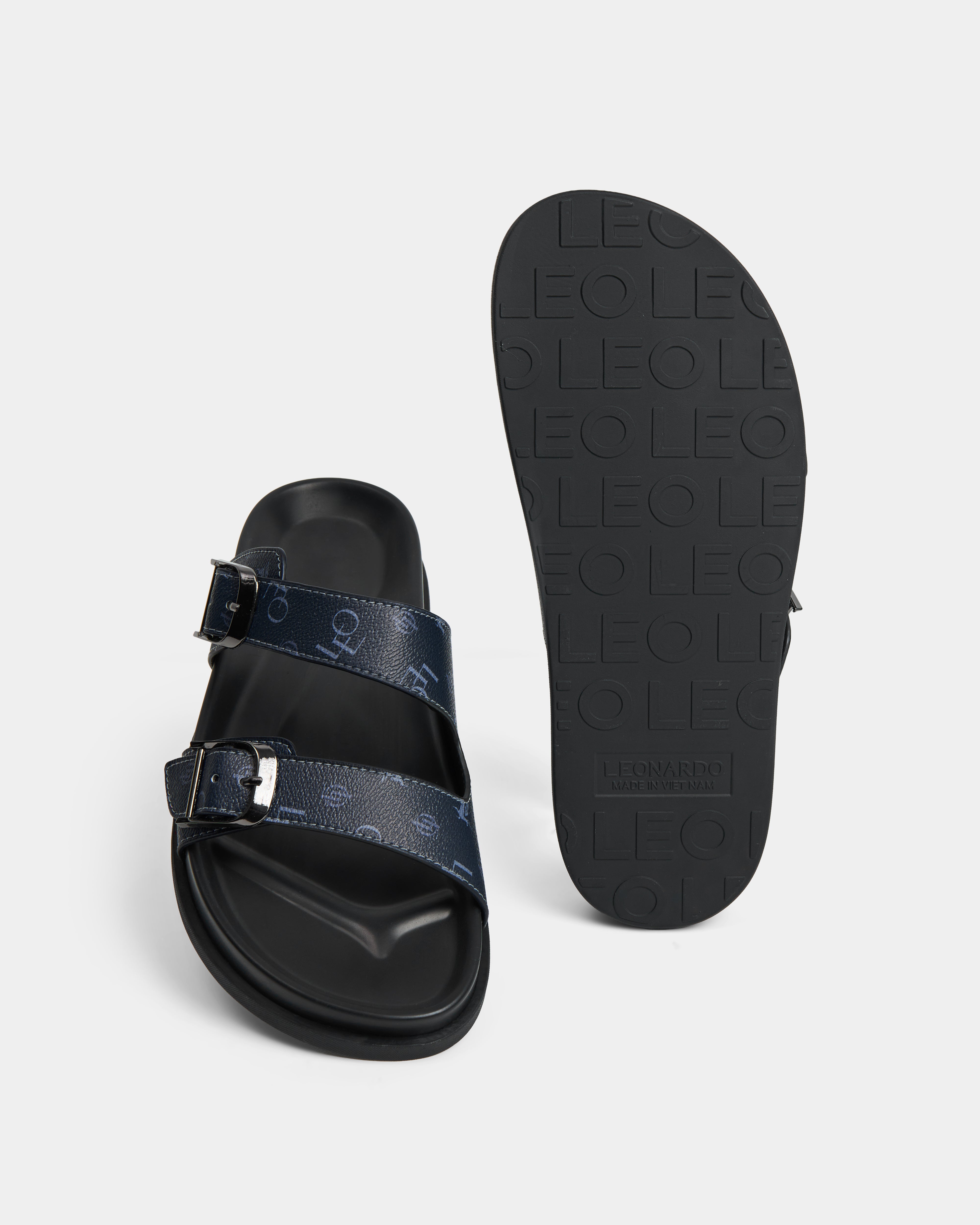 Dép Buckle Slide Monogram Neo - Leonardo