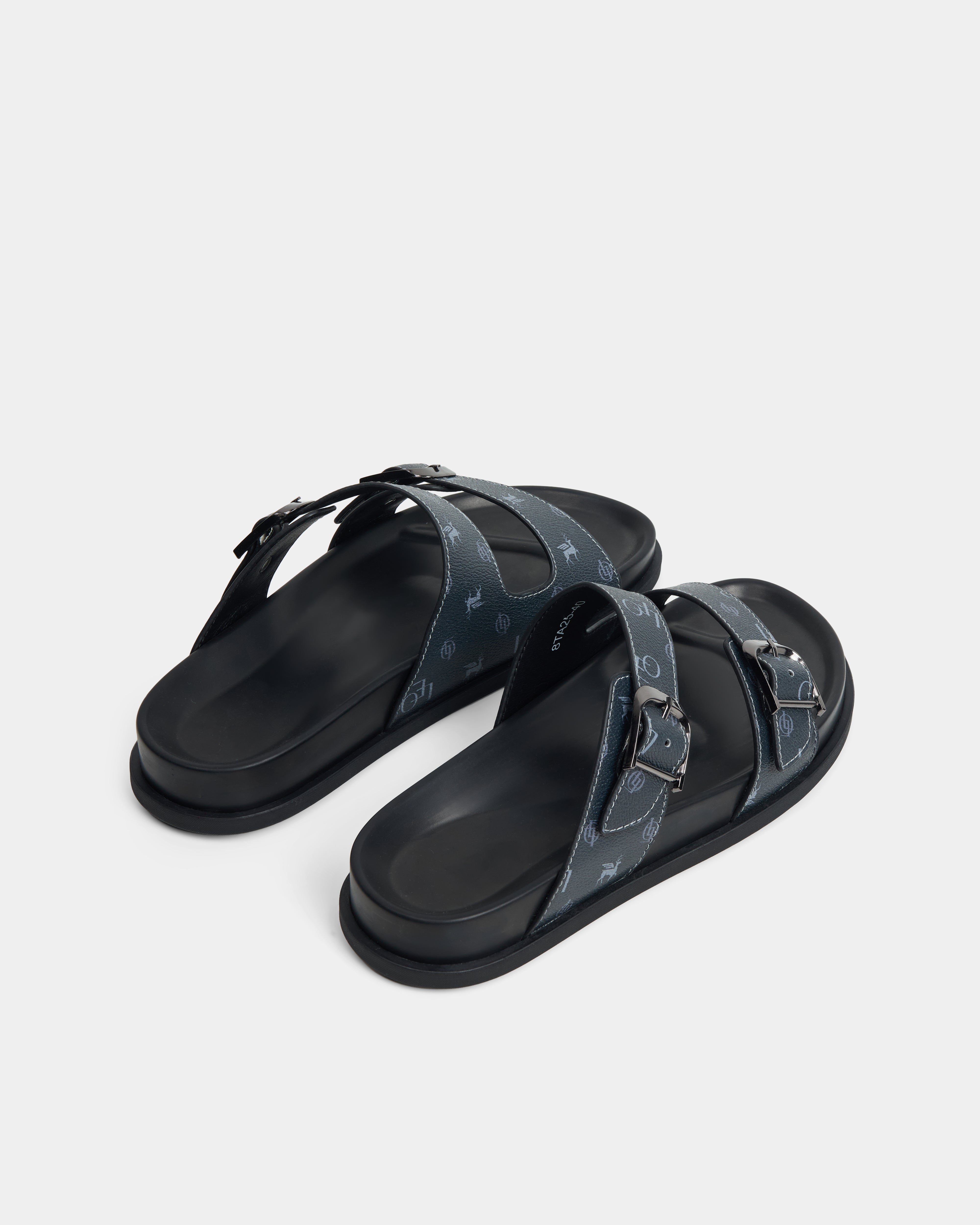 Dép Buckle Slide Monogram Neo