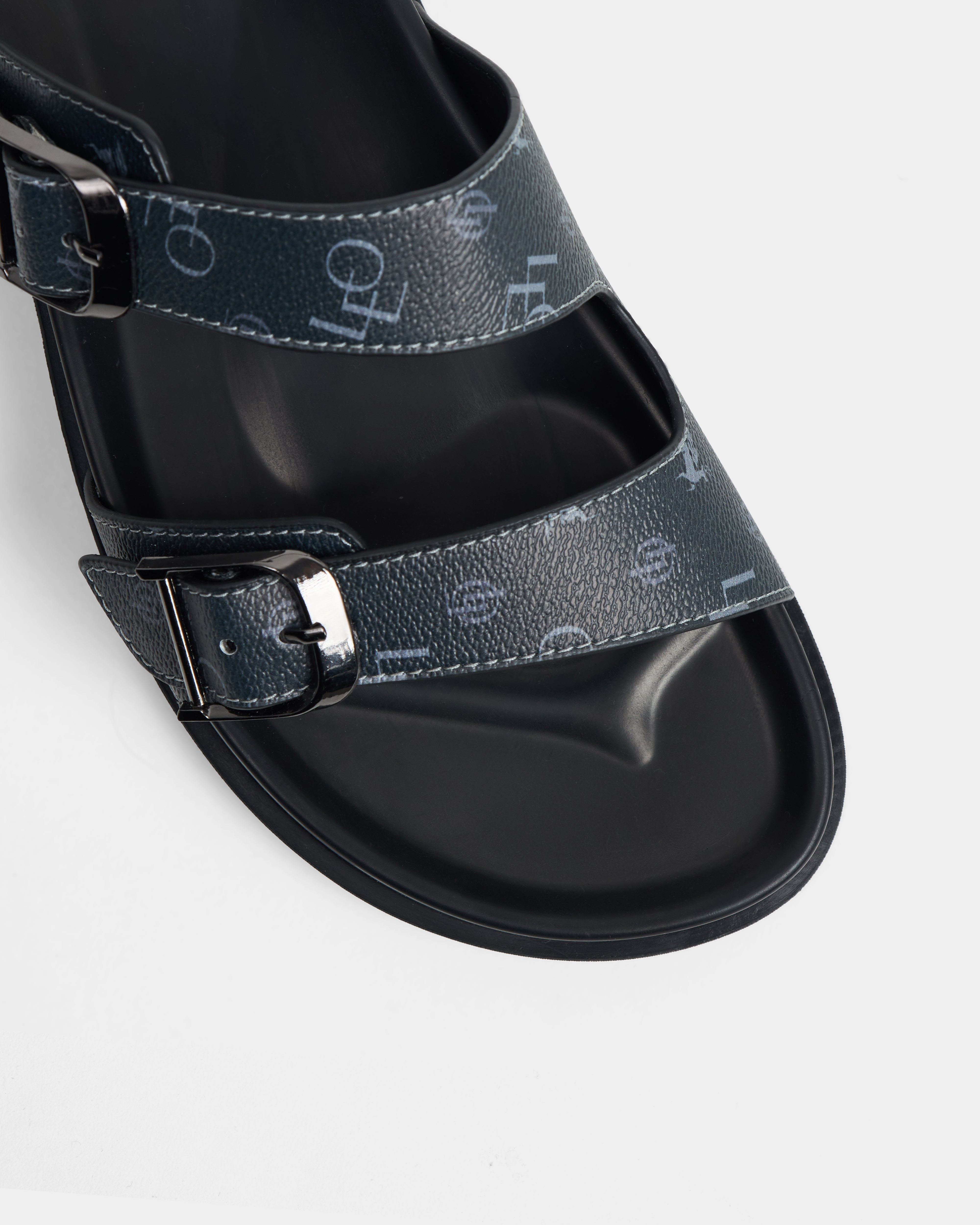 Dép Buckle Slide Monogram Neo