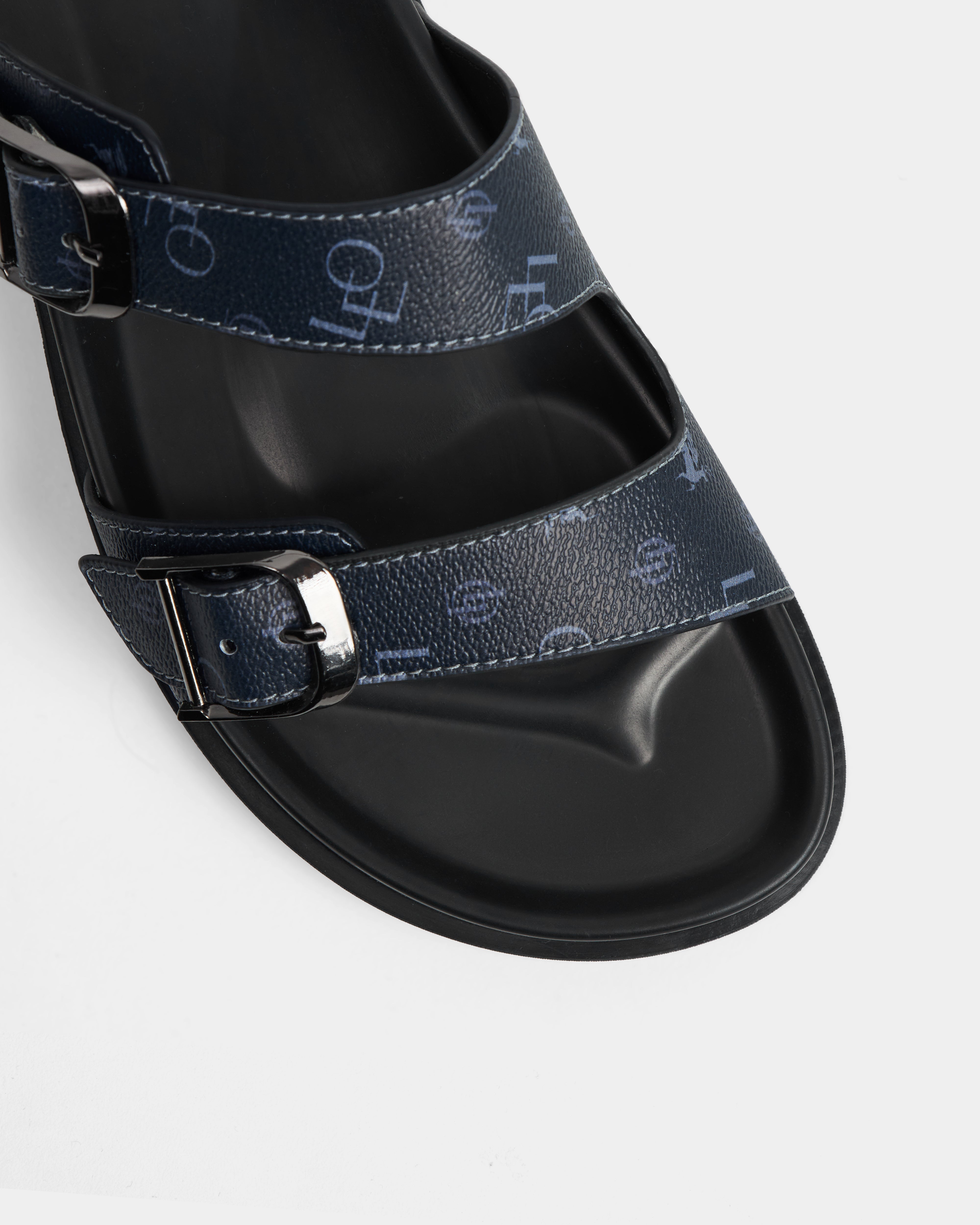 Dép Buckle Slide Monogram Neo