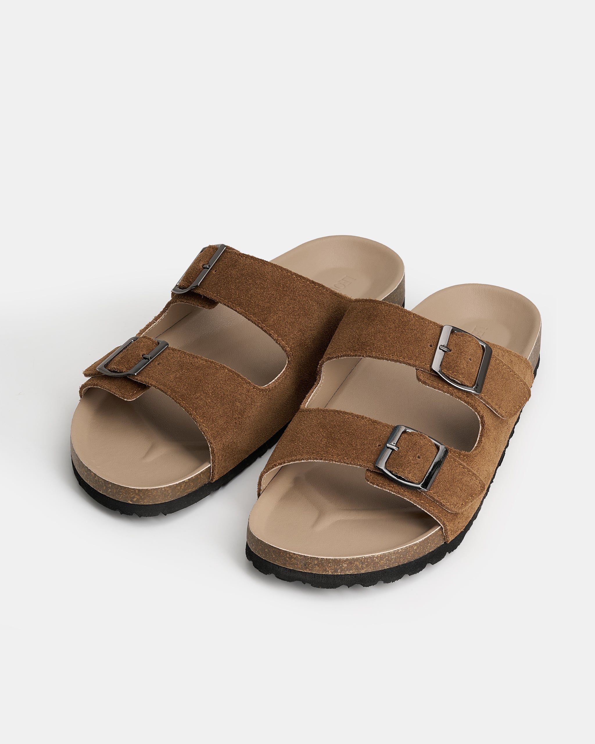 Dép Trấu Jason Da Nubuck - Leonardo