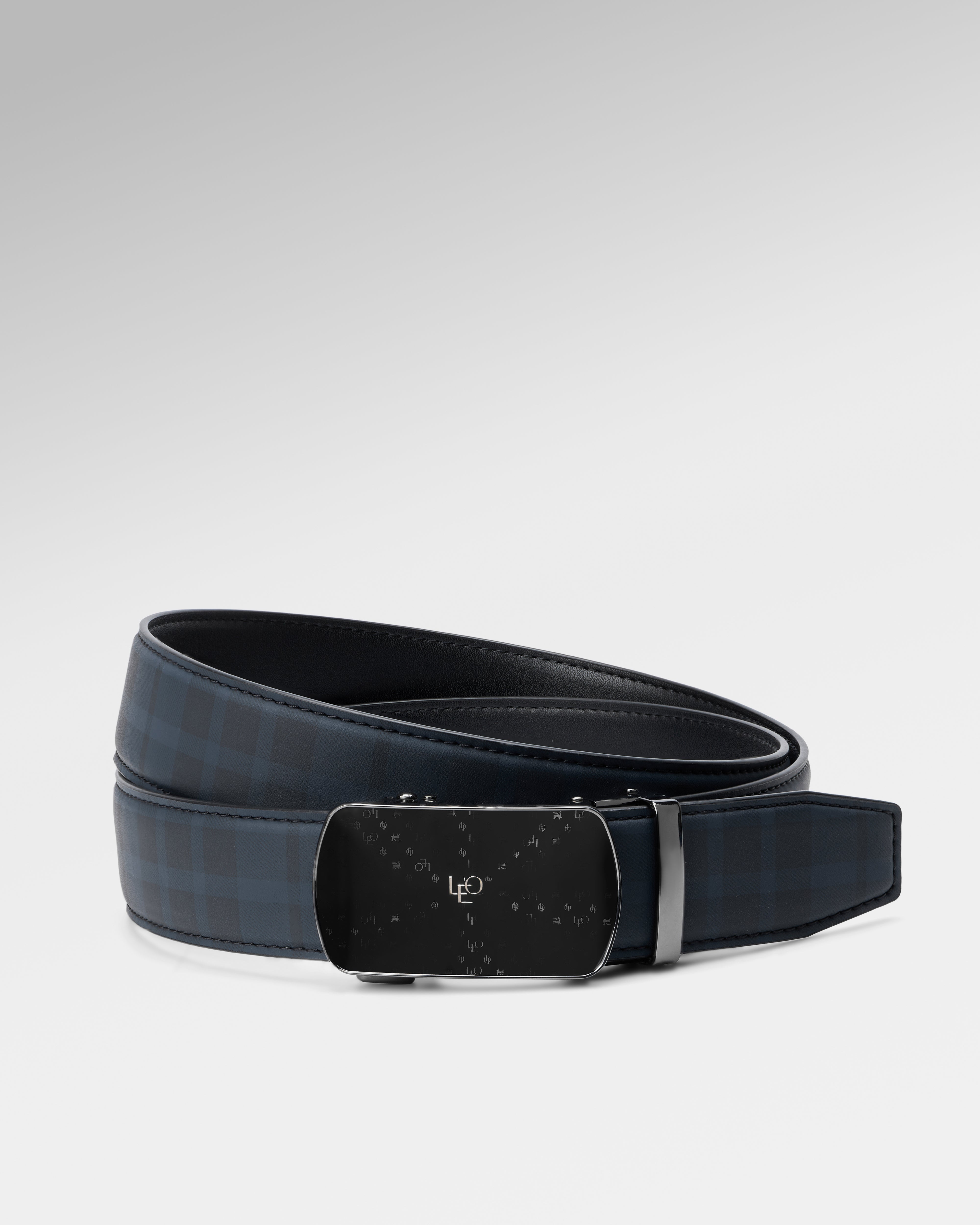 #Color_Búc Đen #Style_Vân Da Tartan - Xanh Navy