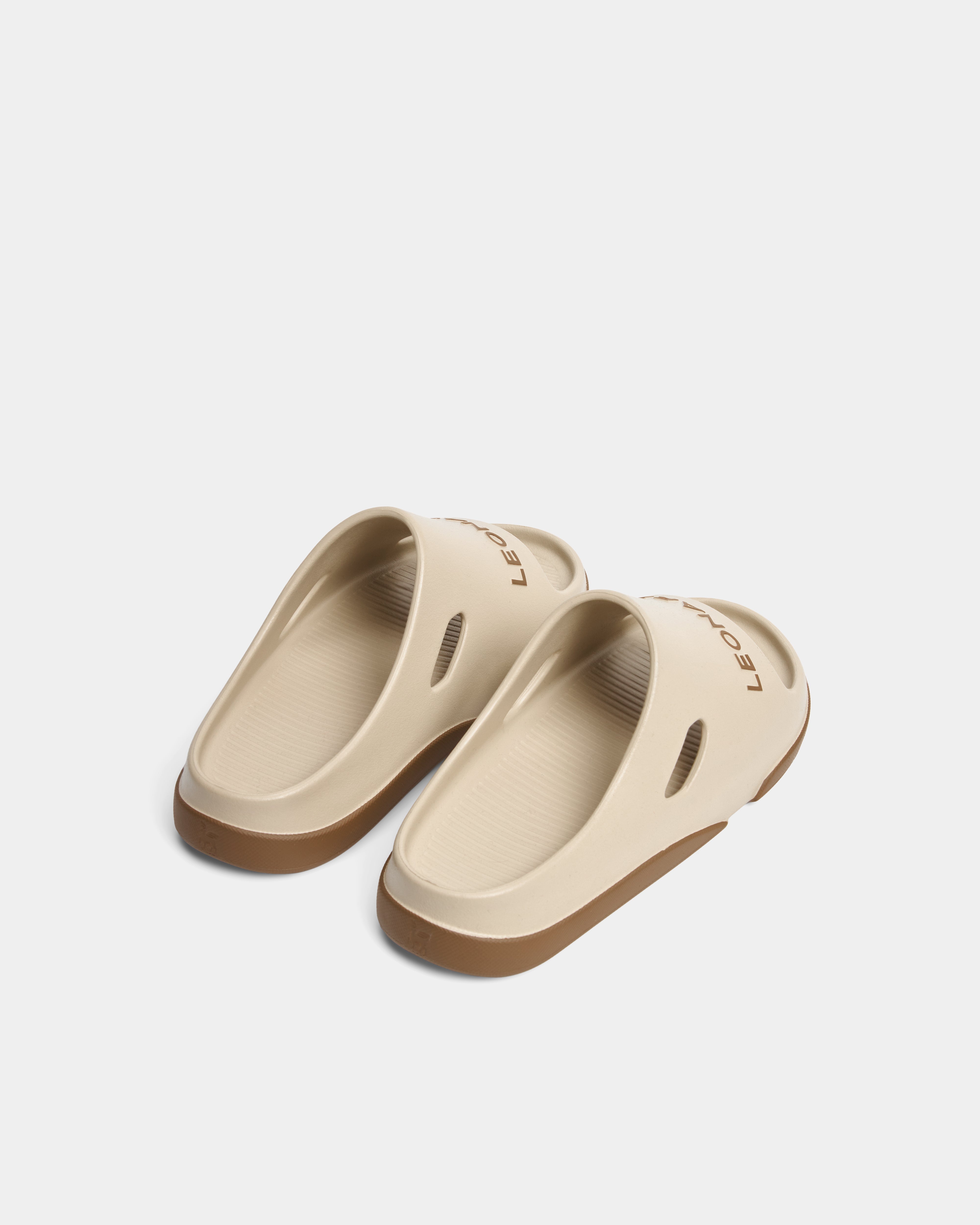 Dép Leonardo Slide Ron - Leonardo
#color_be phối nâu