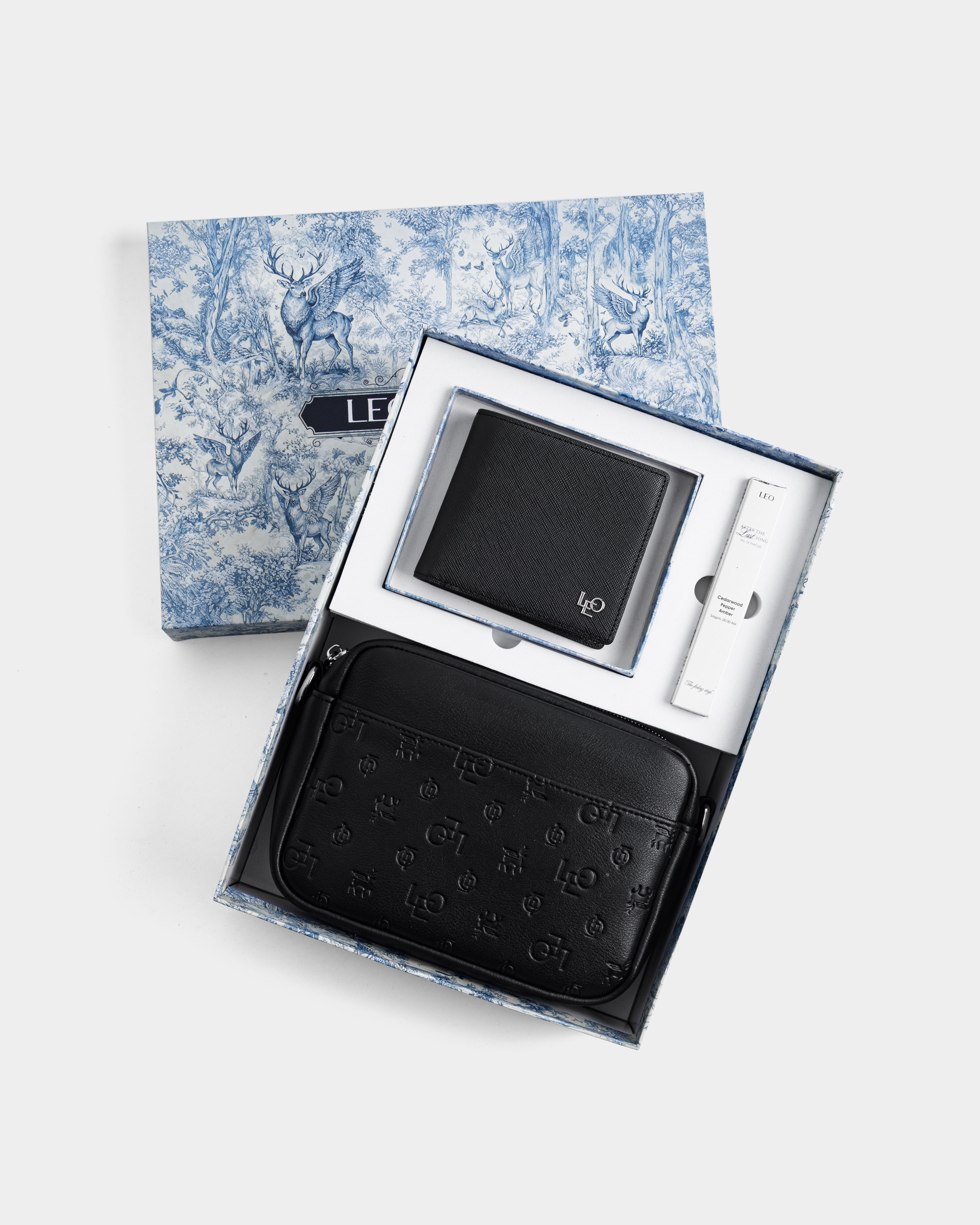 Combo Đại Cát 2 ( TÚI & VÍ & NƯỚC HOA) - Leonardo