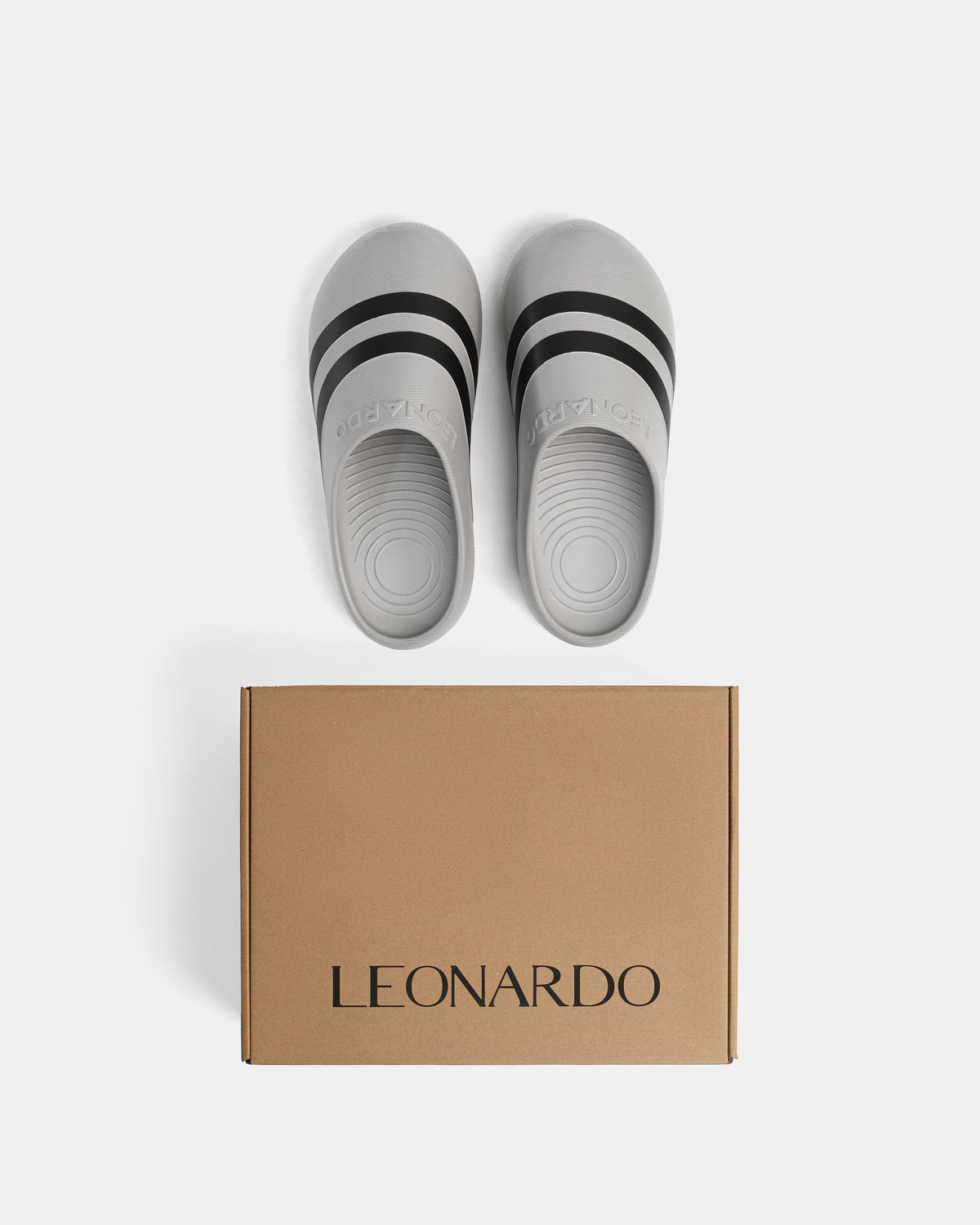 Dép Mule Mason Leonardo - Leonardo
#color_xám đen
