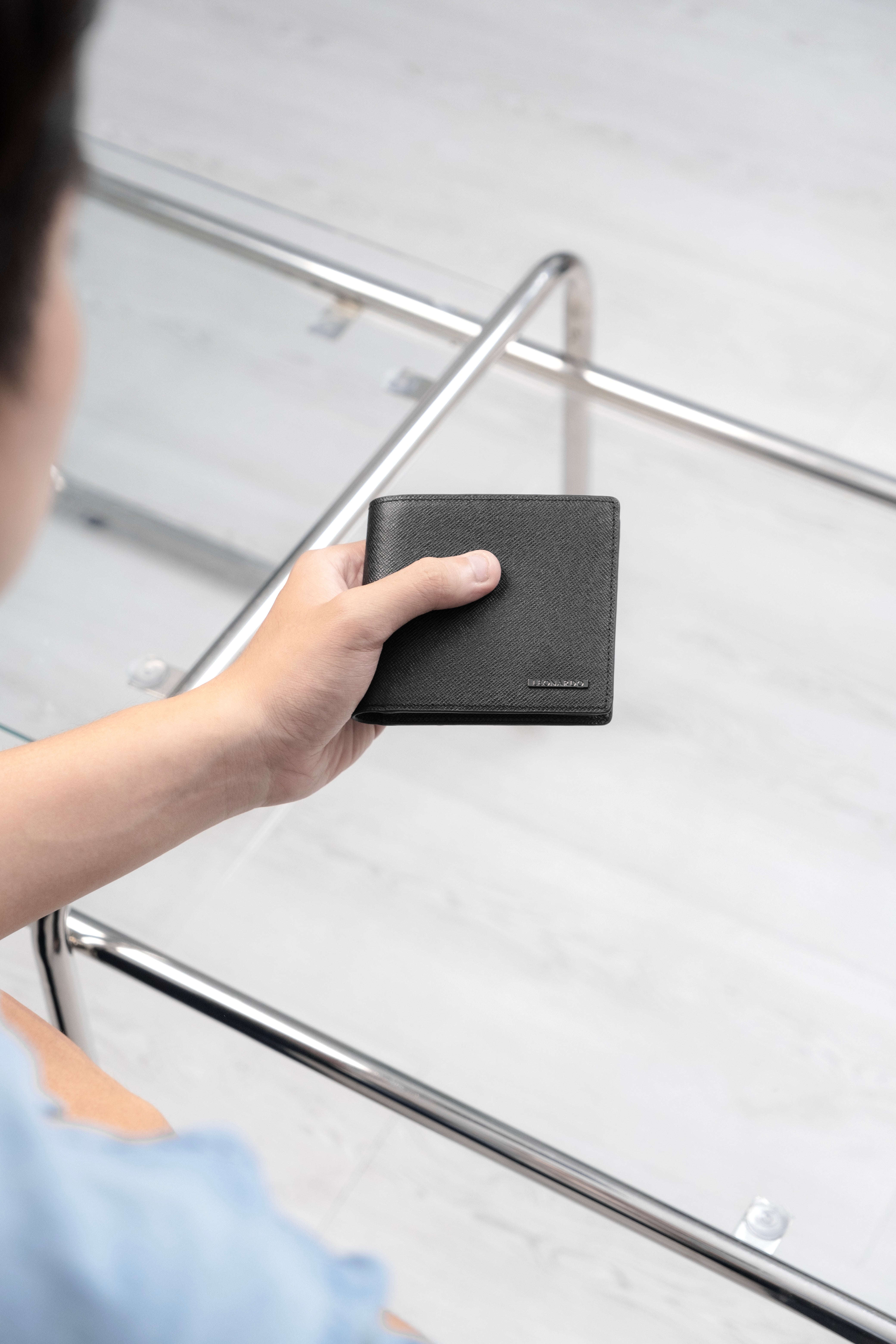 Ví Mercury RFID Blocking - Leonardo
#Color_Đen Taiga khoá kéo
