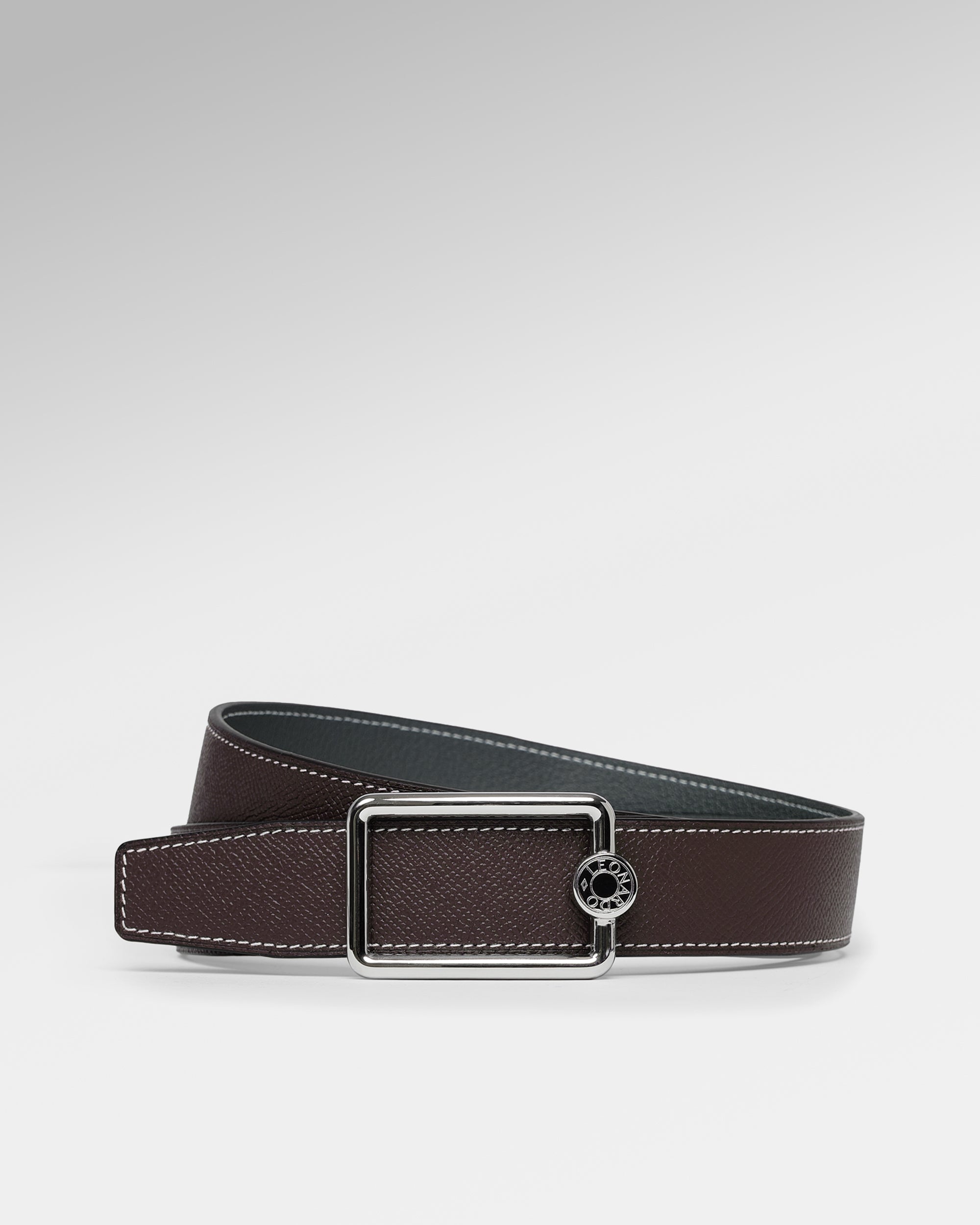 Thắt Lưng Epsom mặt R | Premium - Leonardo