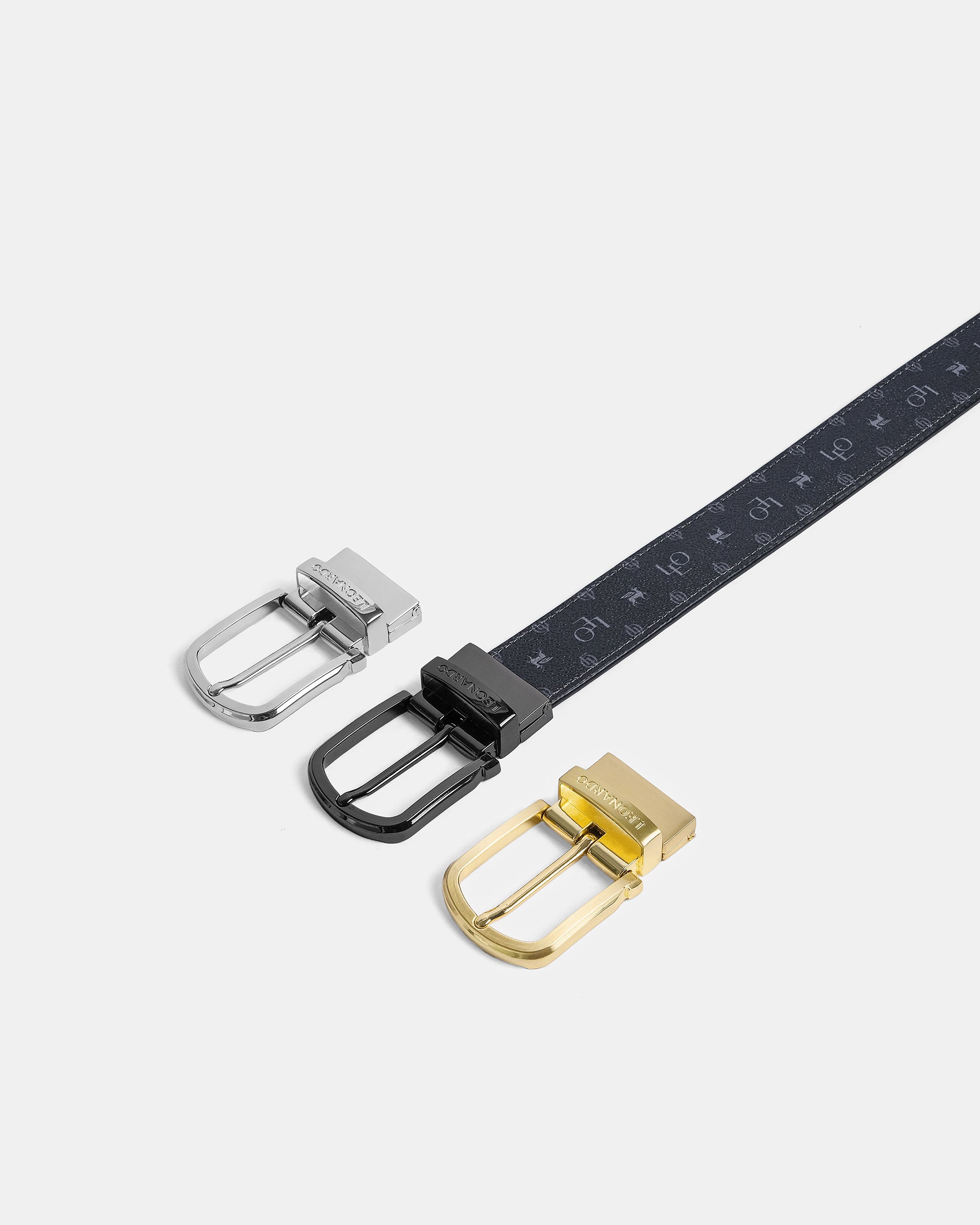 Thắt lưng Xoay Chiều Monogram Neo Da Microfiber