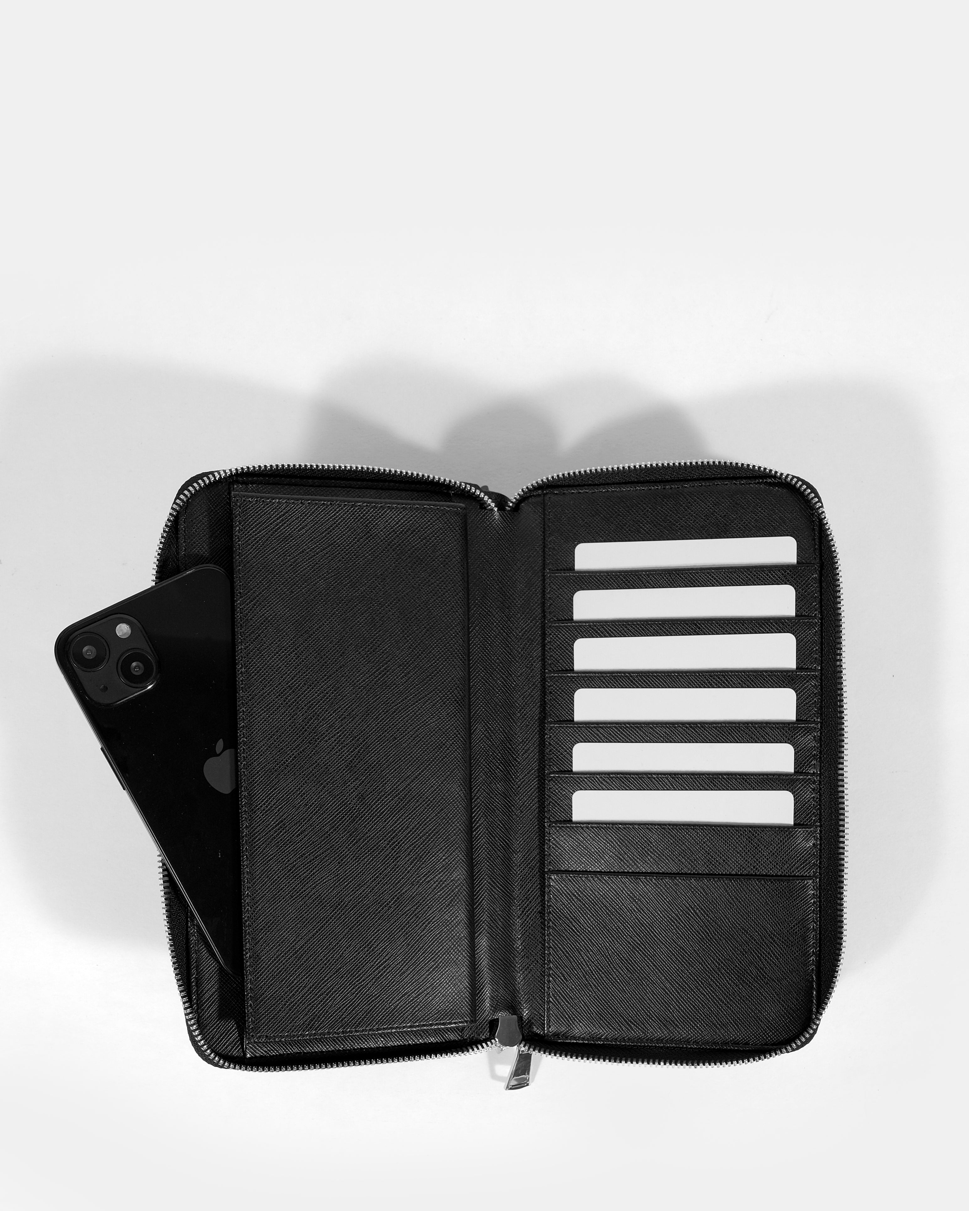 Clutch Louis - Đen - Leonardo