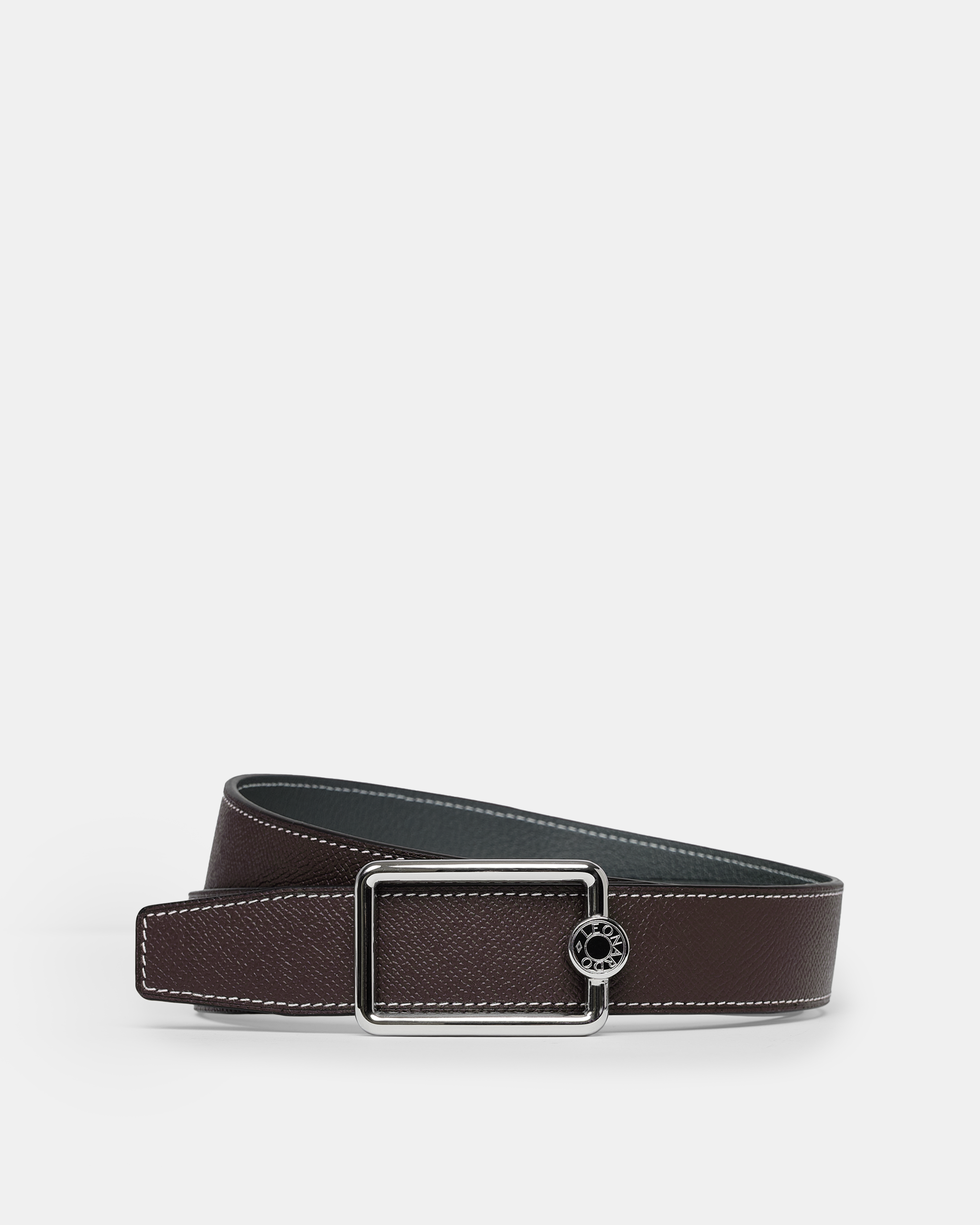 Thắt lưng Epsom mặt R | Premium - Leonardo