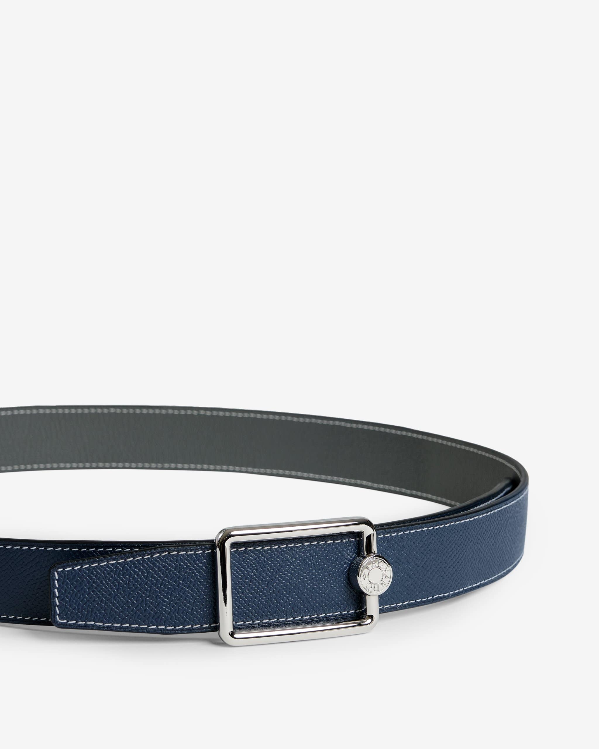 Thắt lưng Epsom mặt R | Premium - Leonardo