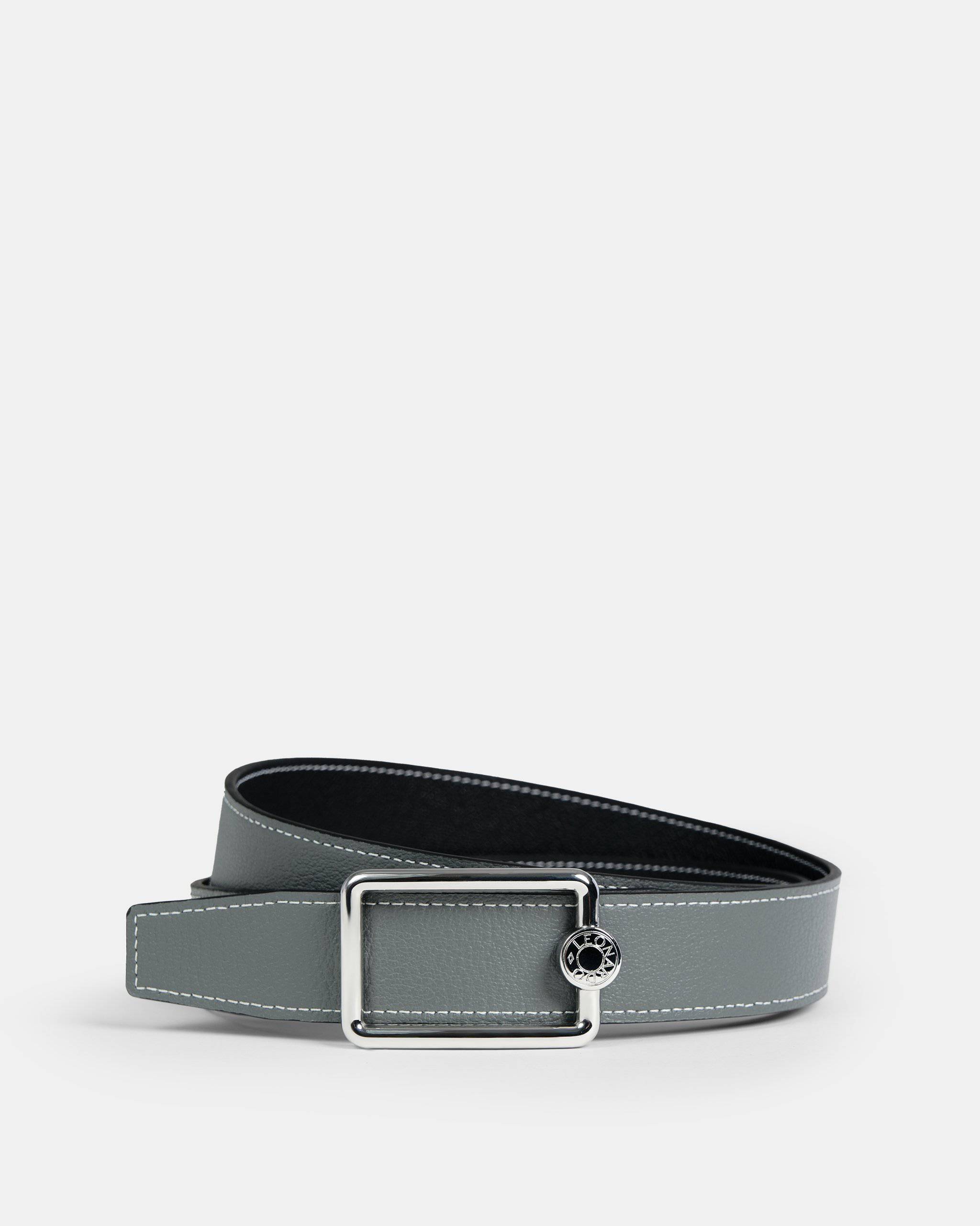 Thắt lưng Epsom mặt R | Premium - Leonardo