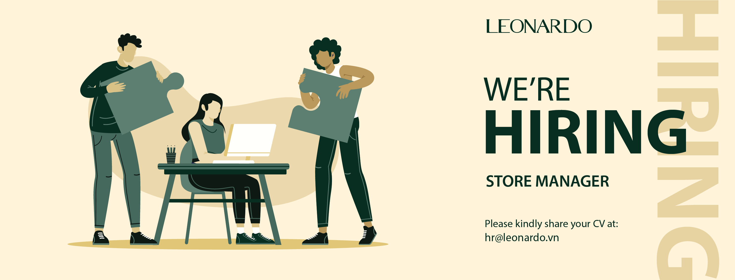 CỬA HÀNG TRƯỞNG - LEONARDO RECRUITMENT