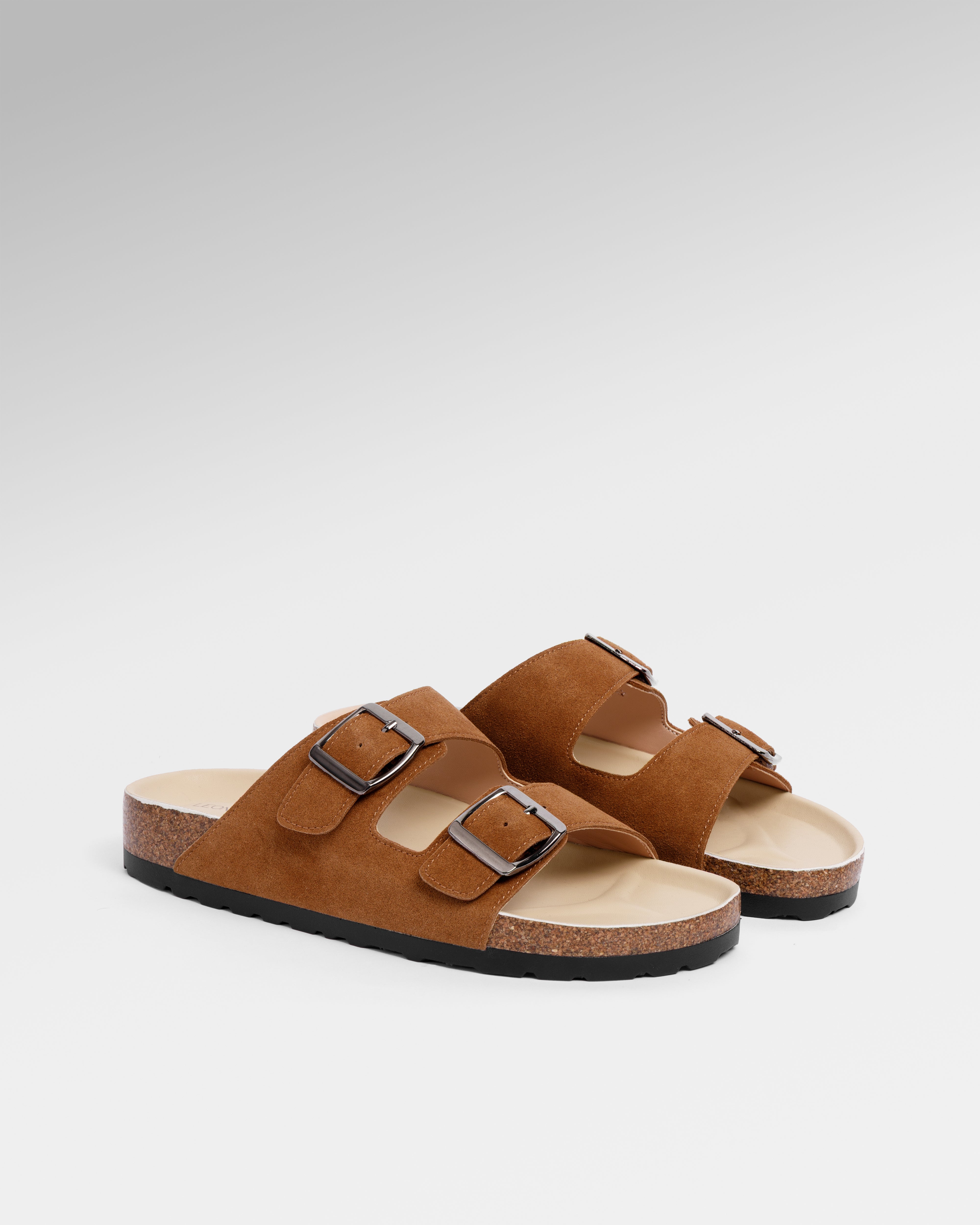 Dép Trấu Jason Da Nubuck - Leonardo
#color_nâu nubuck