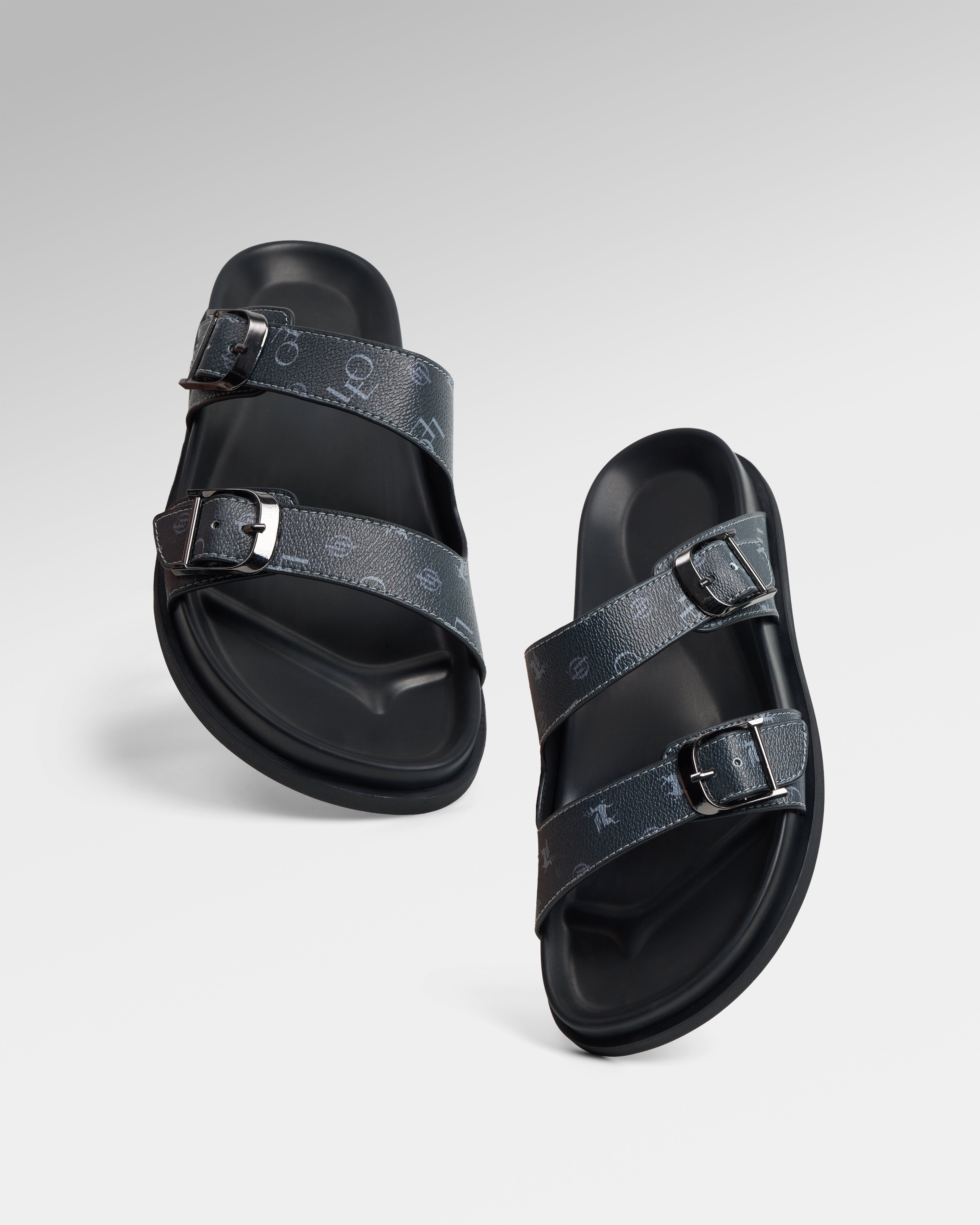 Dép Buckle Slide Monogram Neo