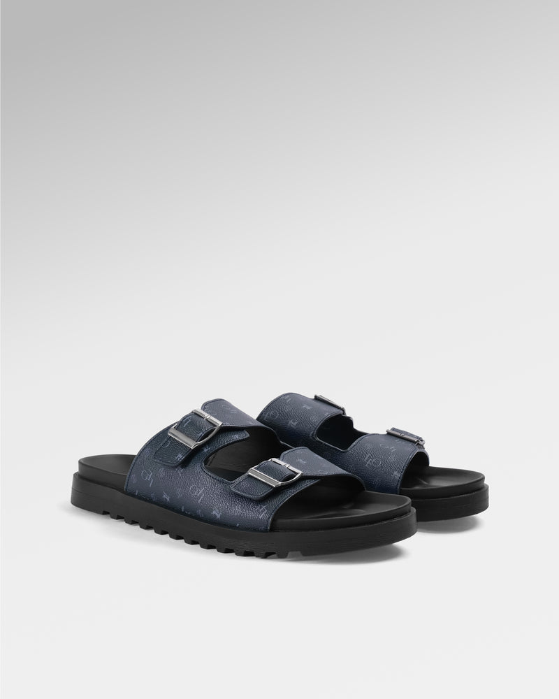 Dép Da Monogram Neo
