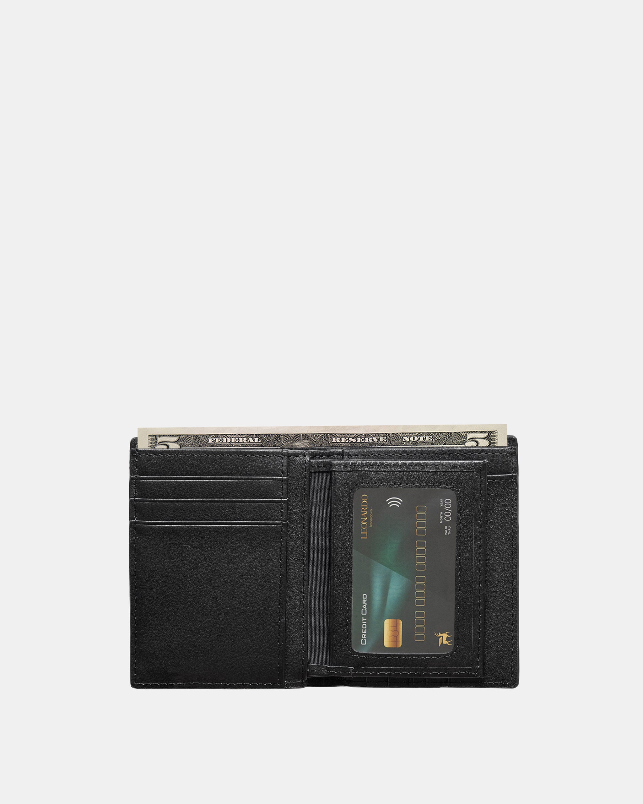 Ví Henry RFID Blocking - Leonardo