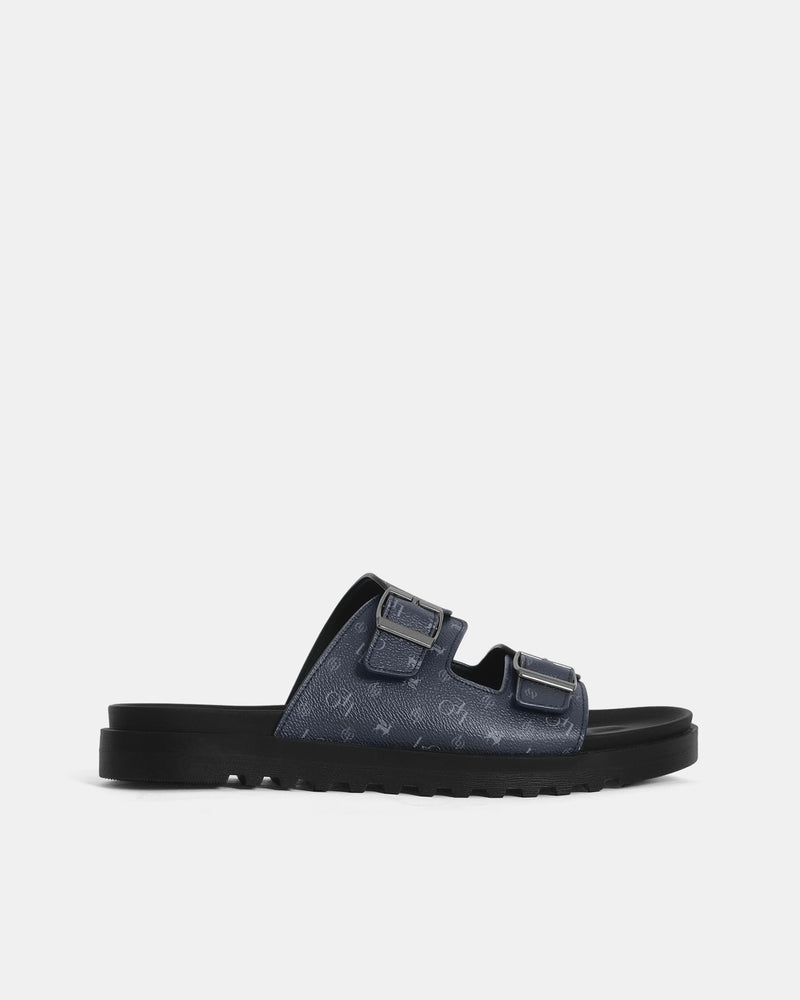 Dép Da Monogram Neo