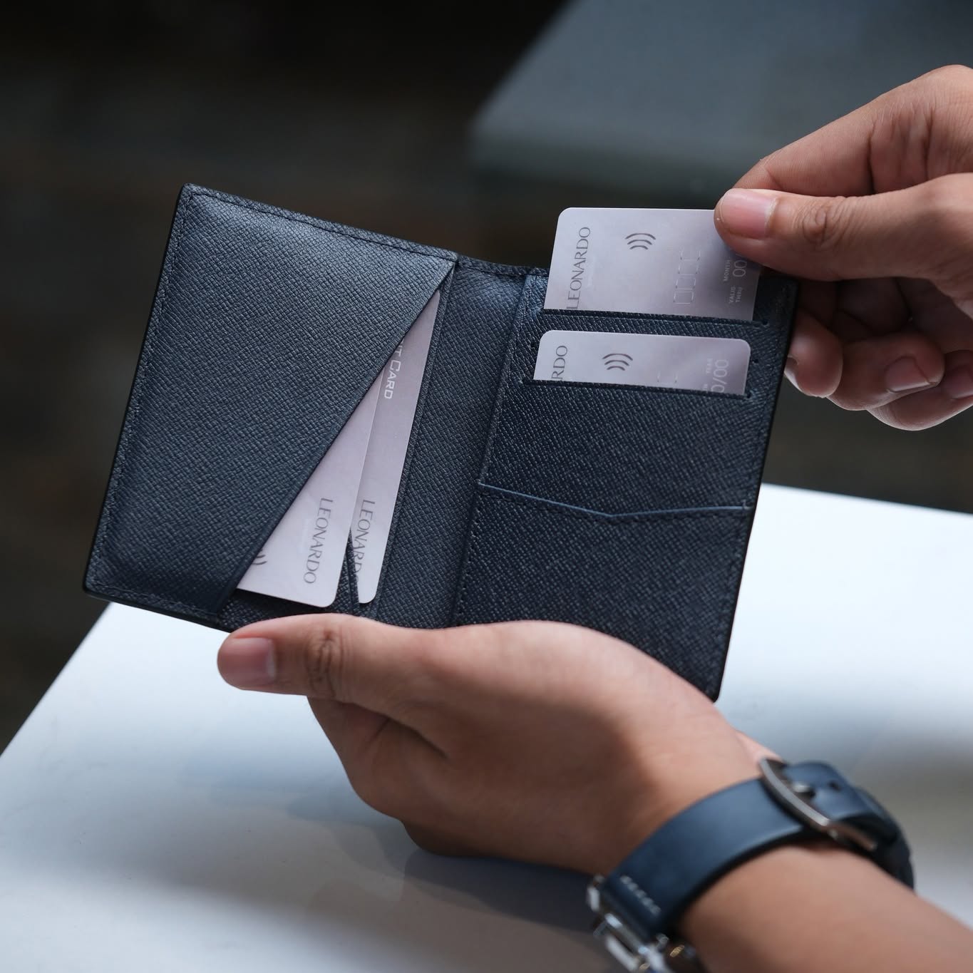Ví Card Livermore [OUTLET] - Leonardo