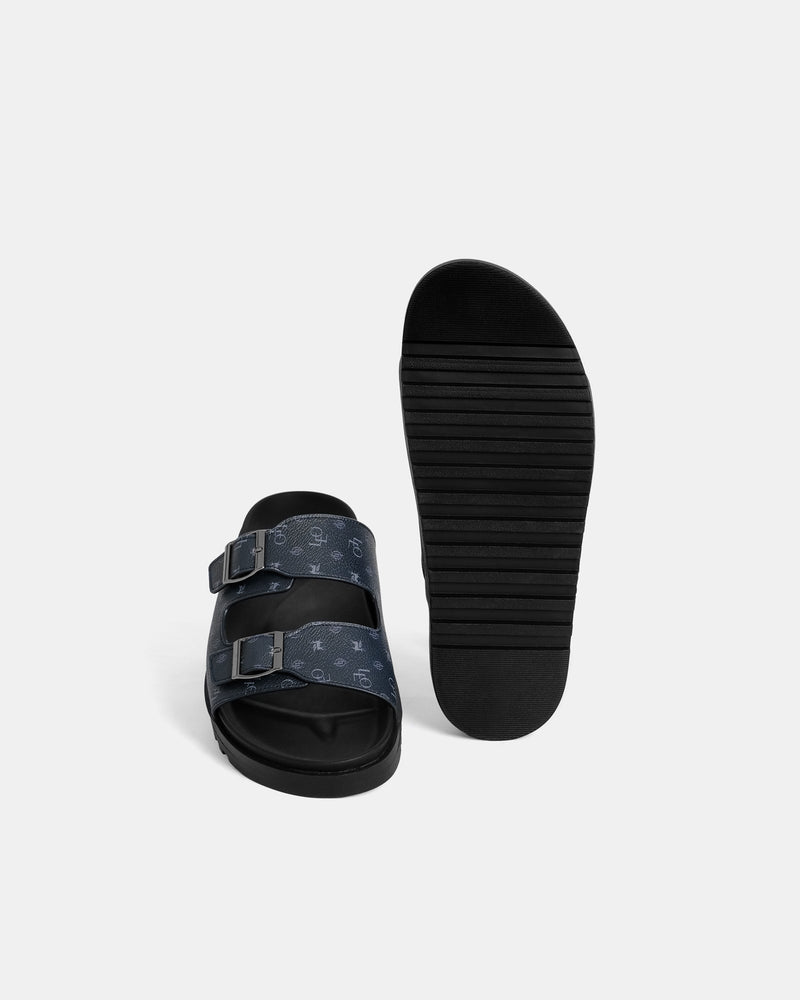 Dép Da Monogram Neo