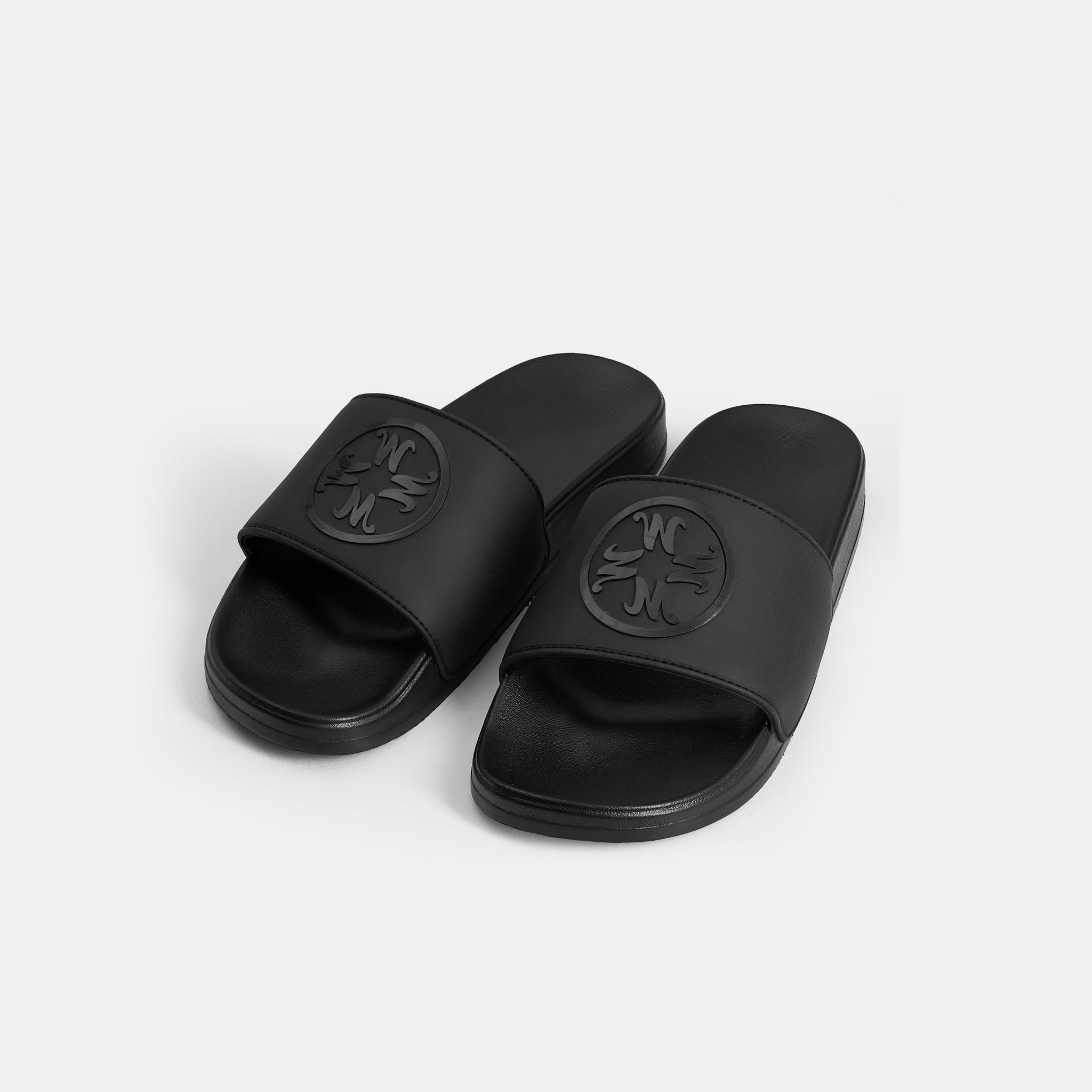Dép Cao Su Nathan - Đen - [EMBER OUTLET]