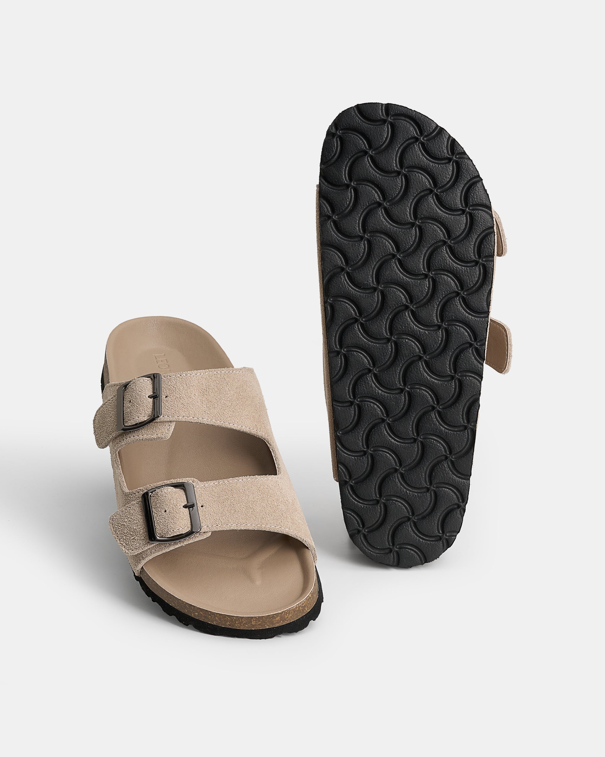 Dép Trấu Jason Da Nubuck - Leonardo