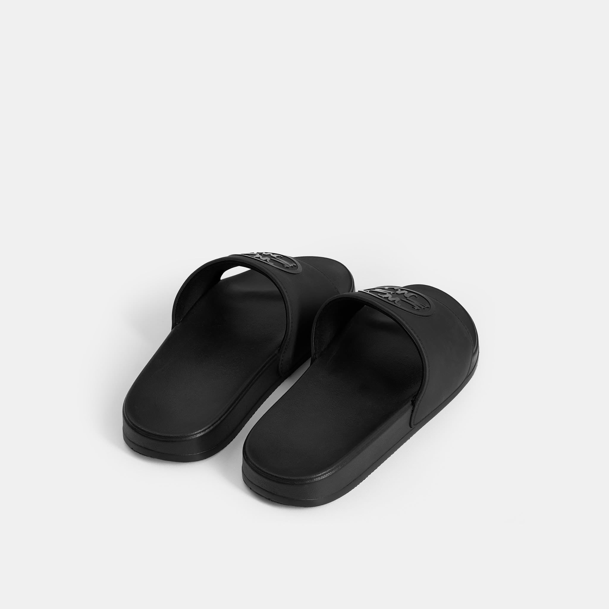 Dép Cao Su Nathan - Đen - [EMBER OUTLET]