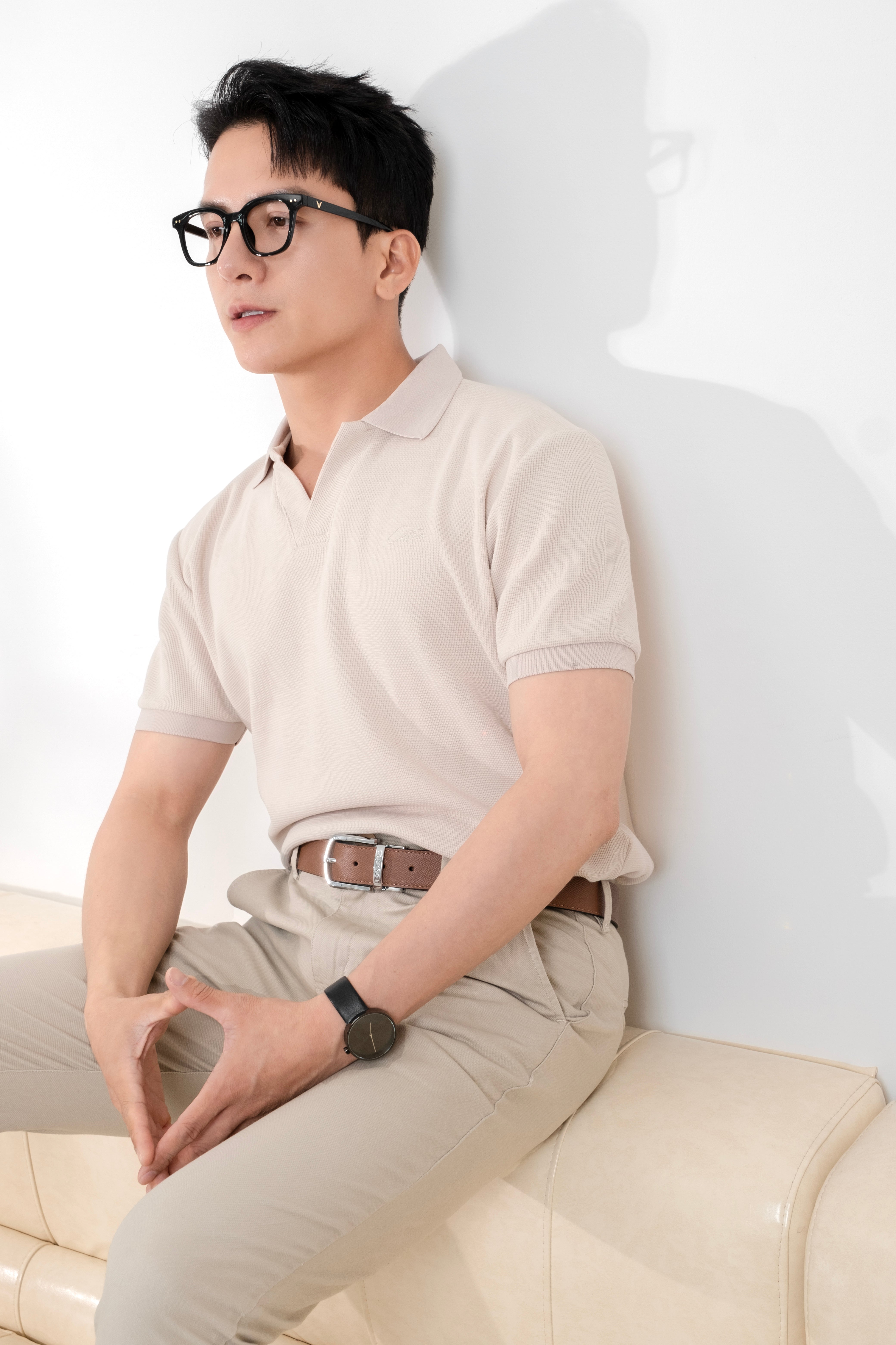 Thắt lưng Devon - Leonardo
#Color_Nâu Đen #Style_Búc Trắng