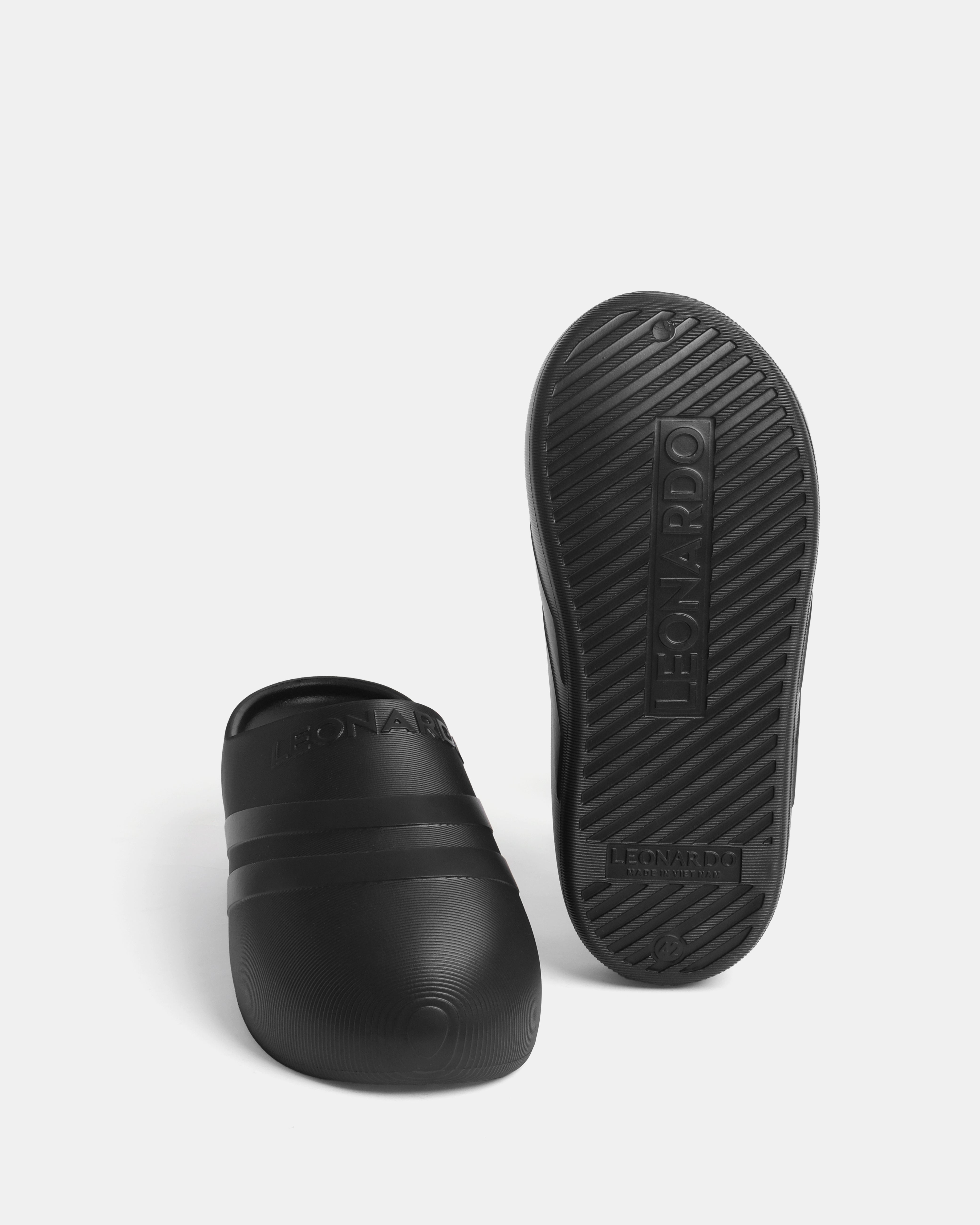 Dép Mule Mason Leonardo [Outlet] - Leonardo
#color_đen