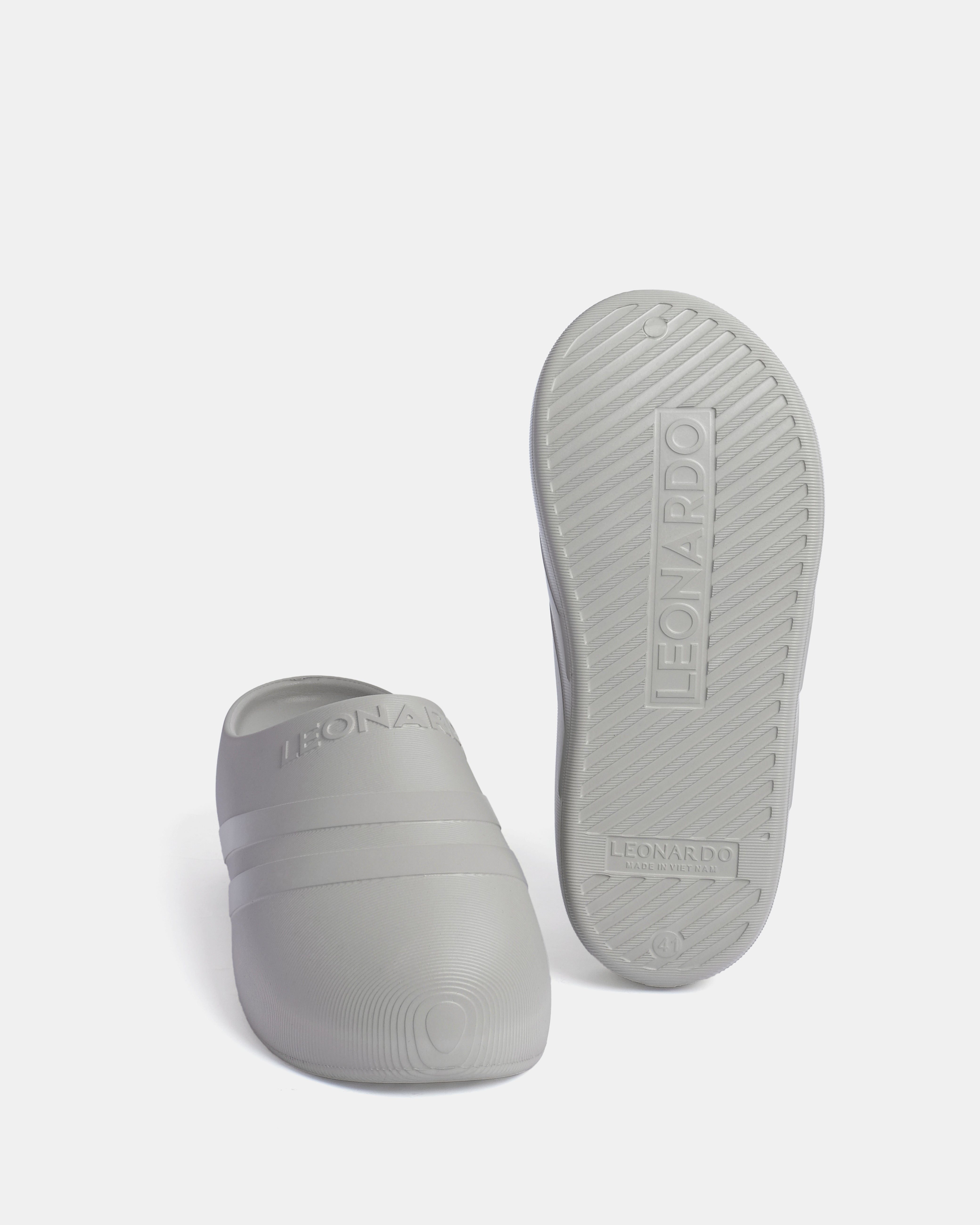 Dép Mule Mason Leonardo [Outlet] - Leonardo
#color_xám