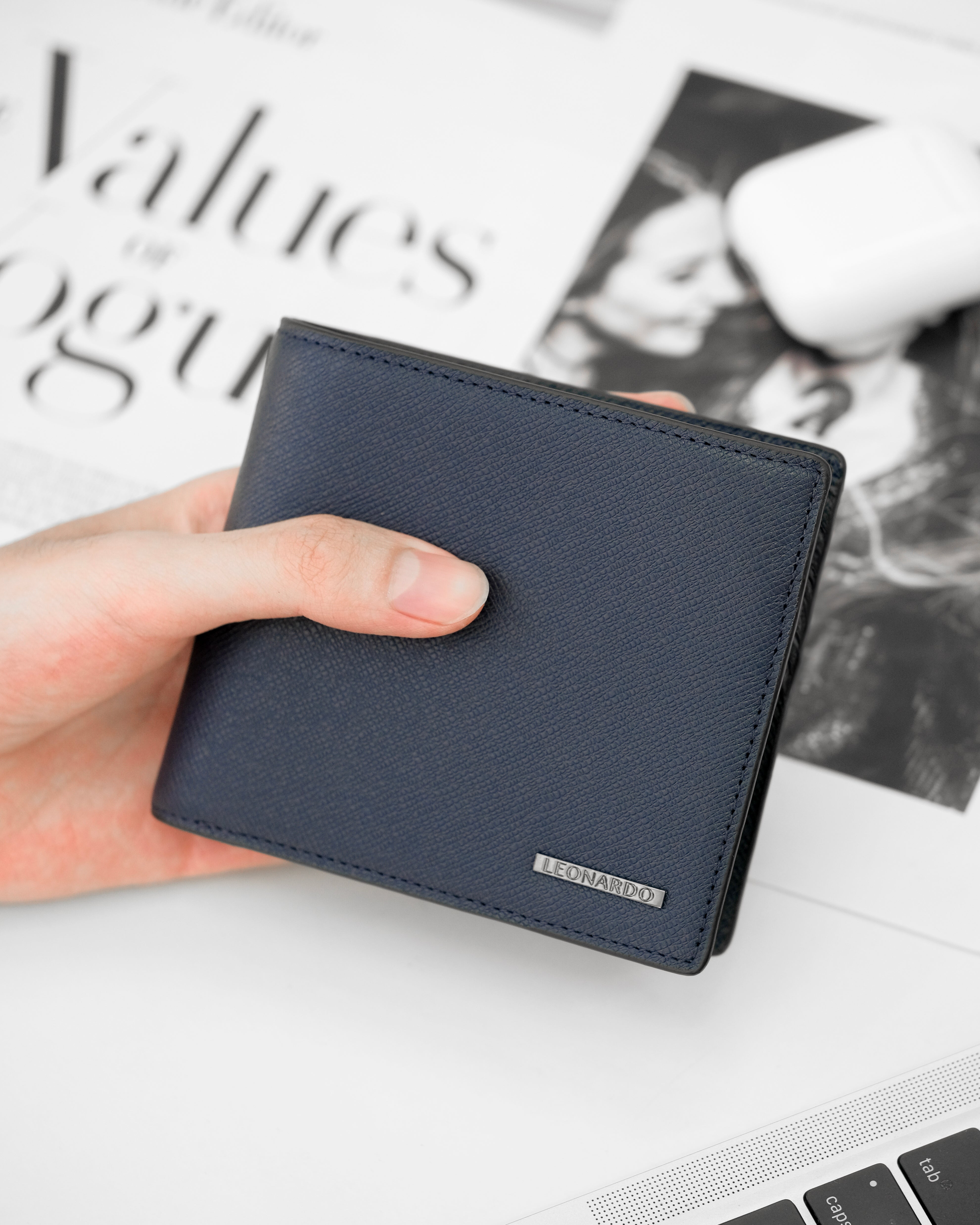 Ví Mercury RFID Blocking - Leonardo
#Color_Xanh Navy Taiga khoá kéo