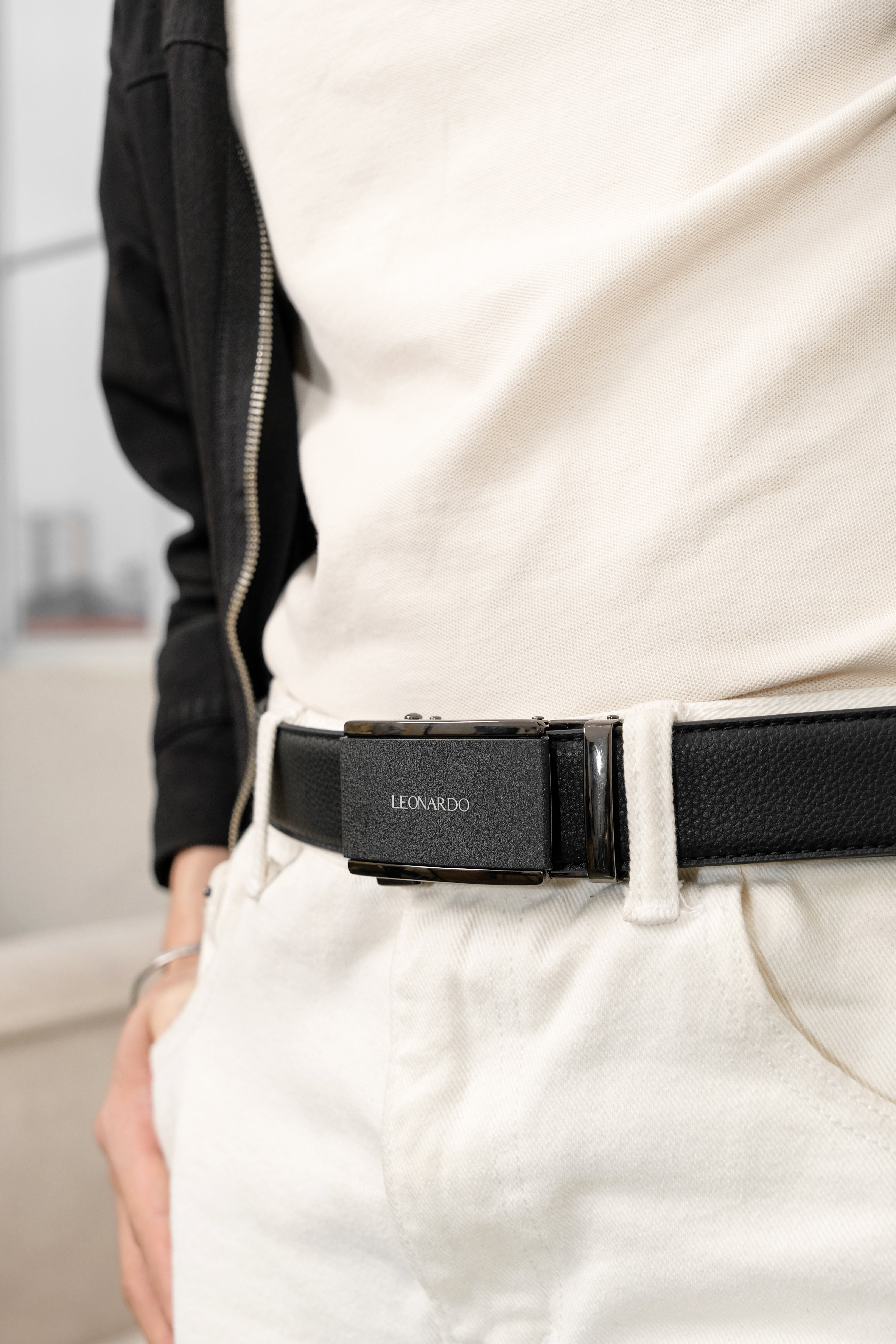 Thắt Lưng Da Quickfit Sean - Leonardo
#style_Vân Da Marcus - Đen