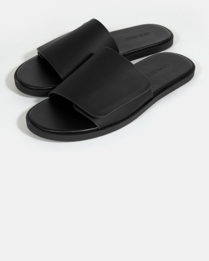 Combo Dép Tanjun Slides & Túi Crossbody Oxford - Leonardo