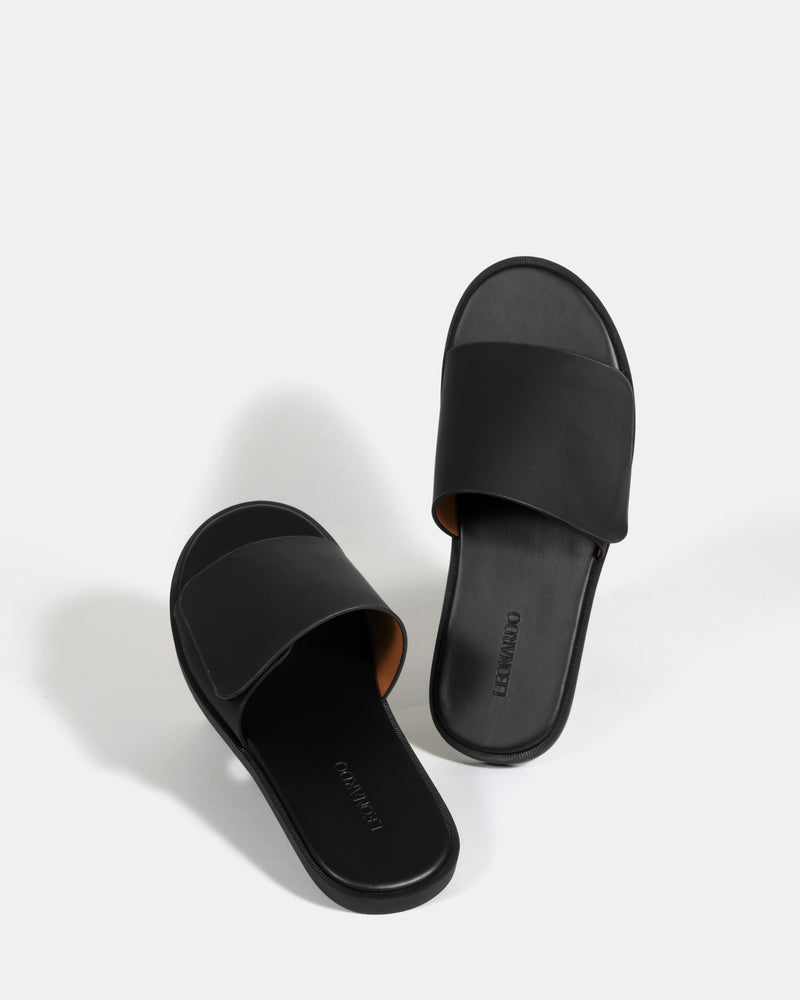 Combo Dép Tanjun Slides & Túi Crossbody Oxford - Leonardo