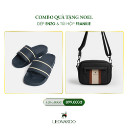 Combo Dép Enzo & Túi Hộp Frankie