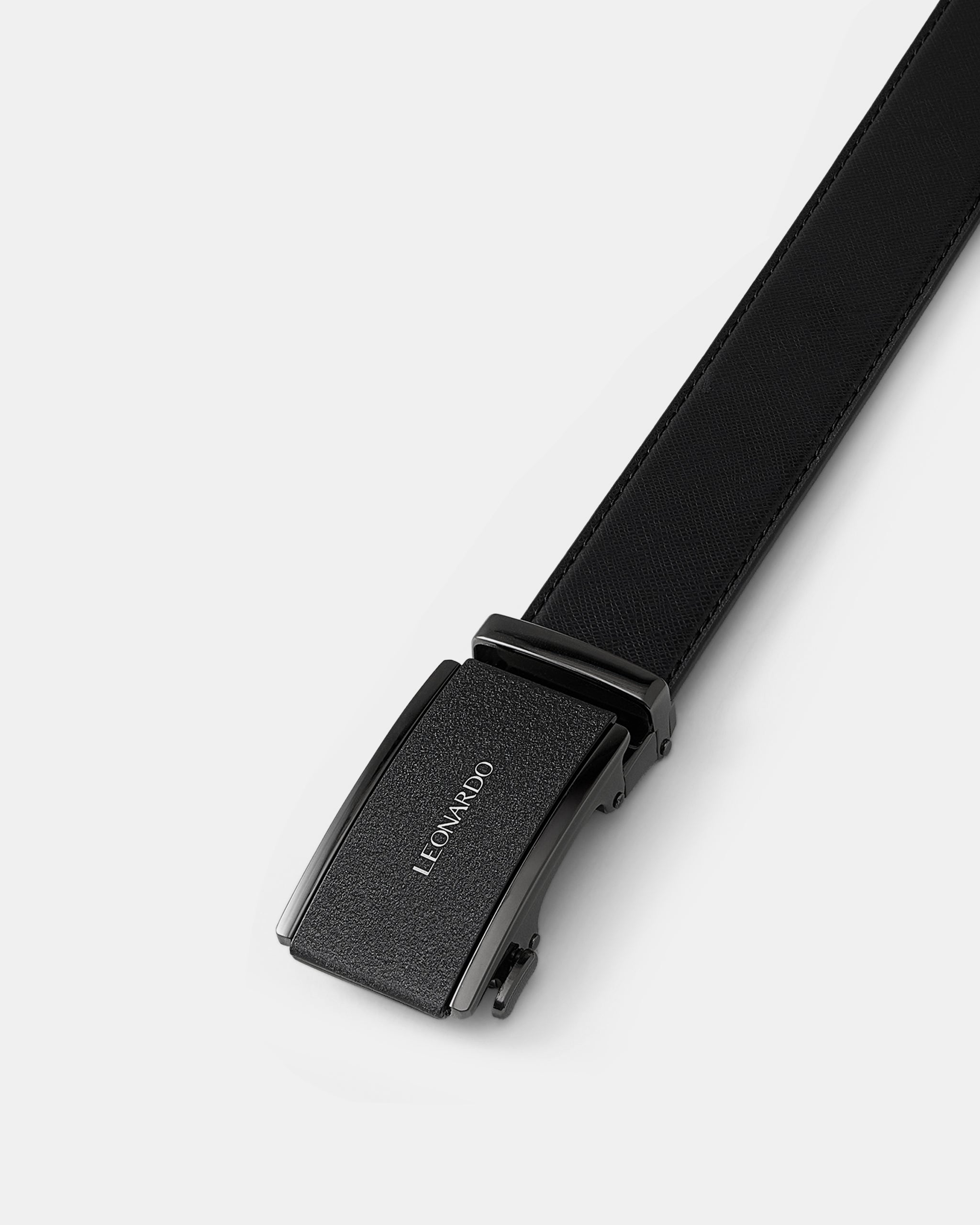 Thắt Lưng Da Quickfit Sean - Leonardo
#style_Vân Da Taiga - Đen