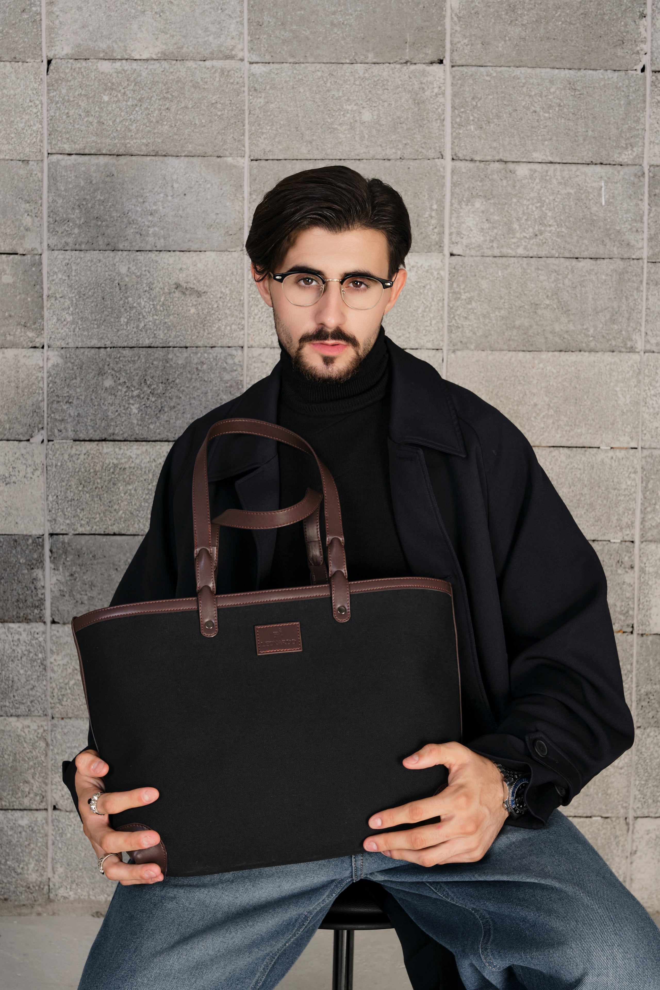 Túi Tote Brownie - Leonardo
#color_đen