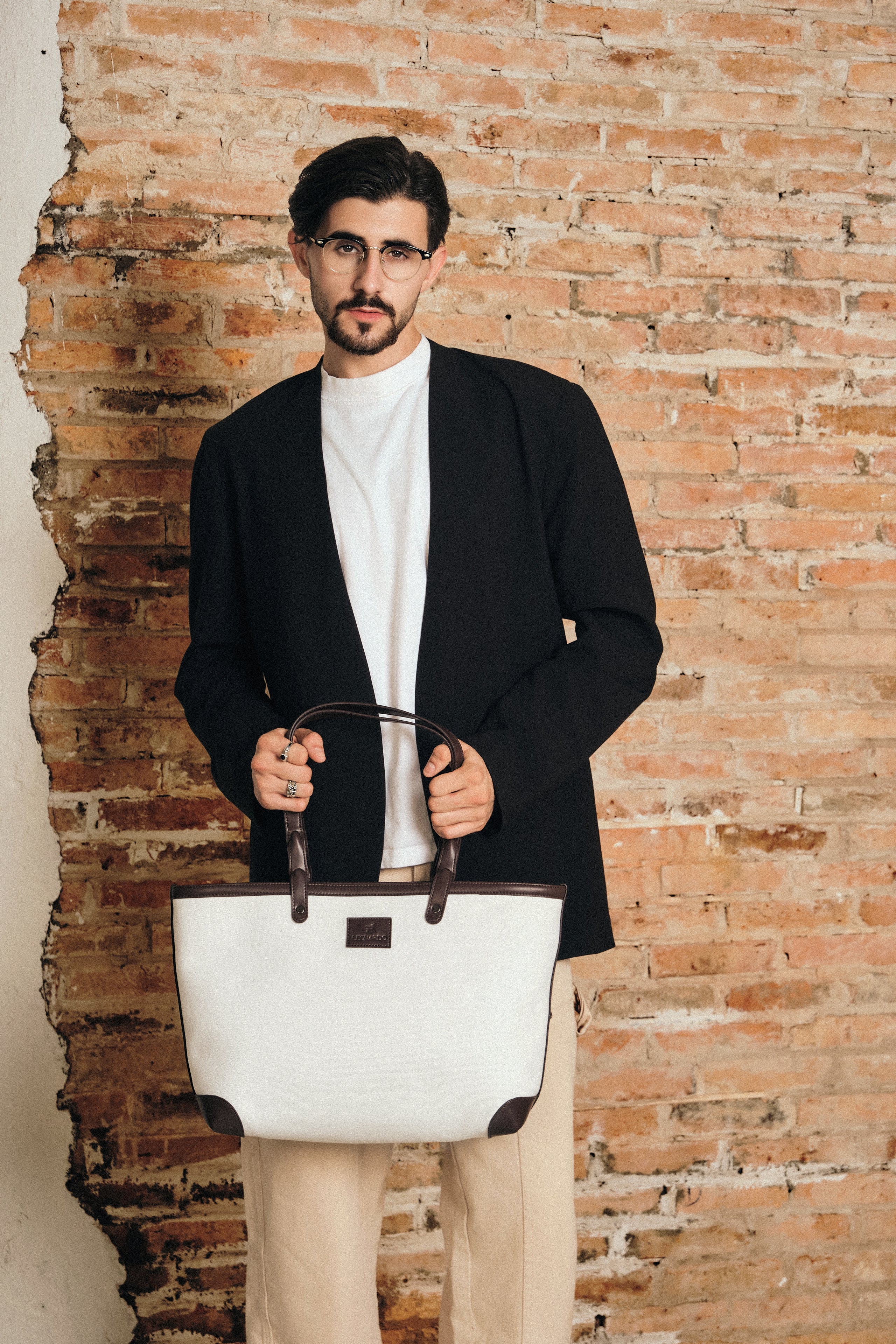 Túi Tote Brownie - Leonardo
#color_trắng