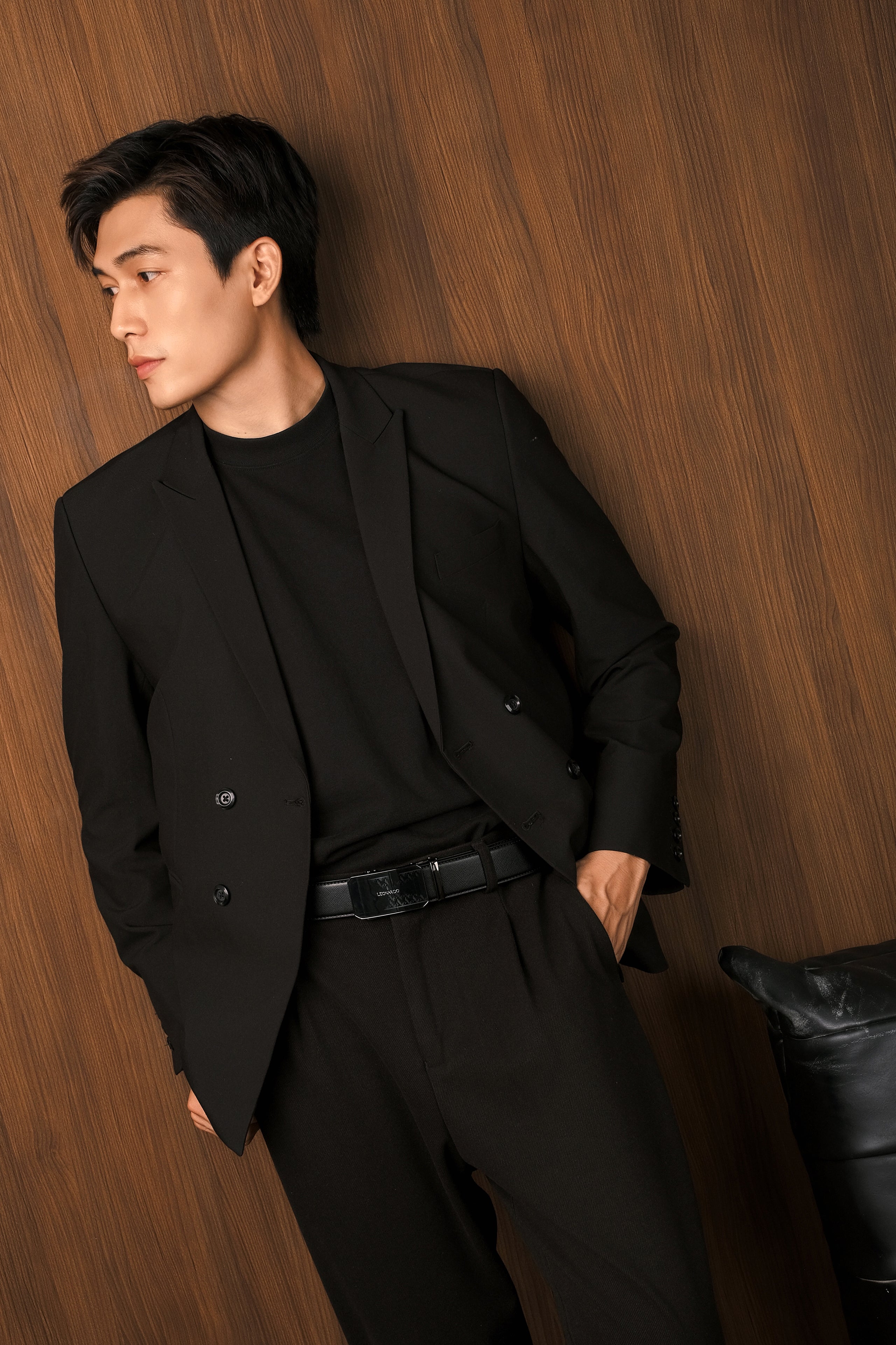 Thắt Lưng Da Quickfit Eric - Leonardo
#style_Vân Da Taiga - Đen