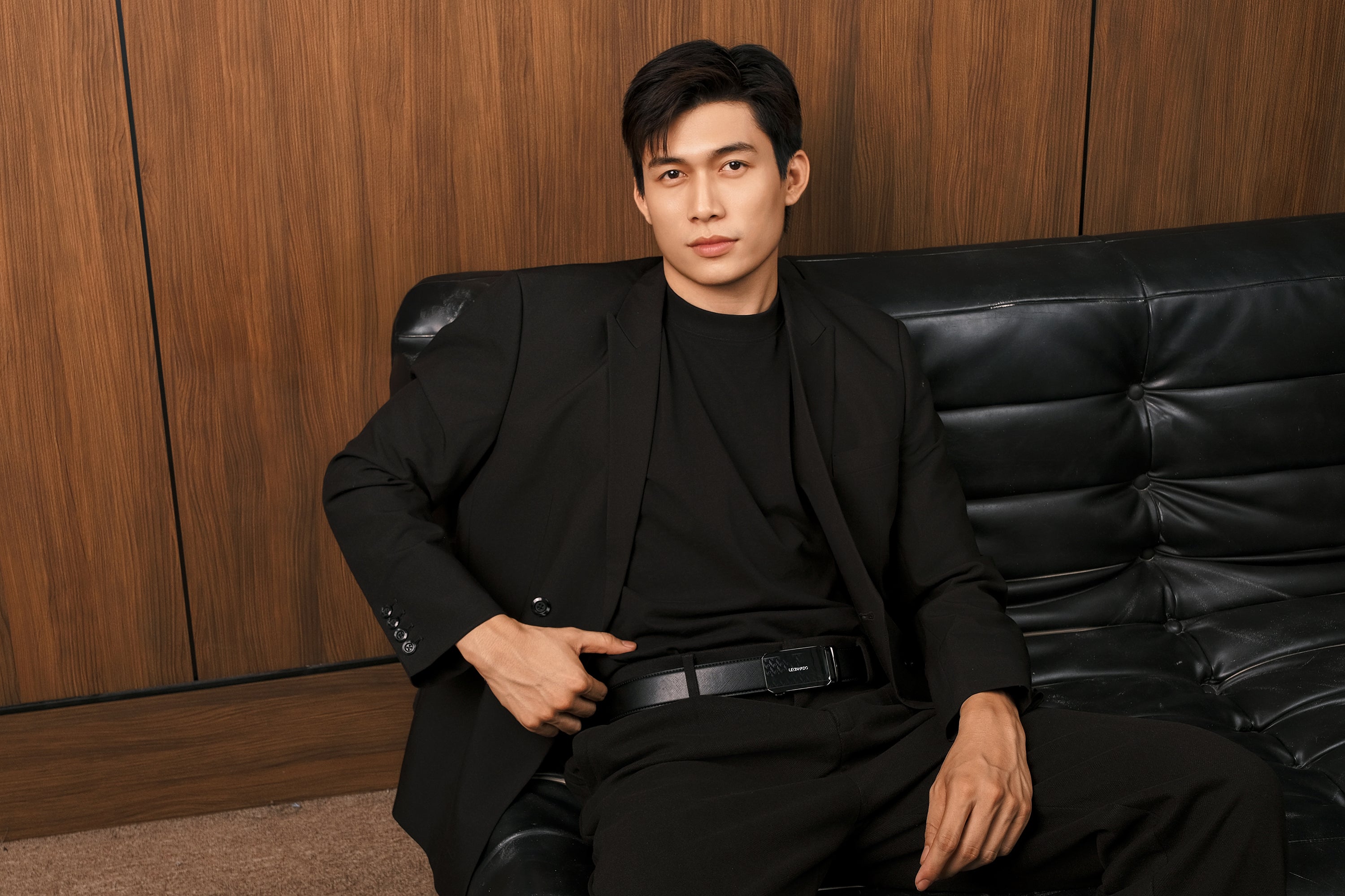 Thắt Lưng Da Quickfit Eric - Leonardo
#style_Vân Da Taiga - Đen