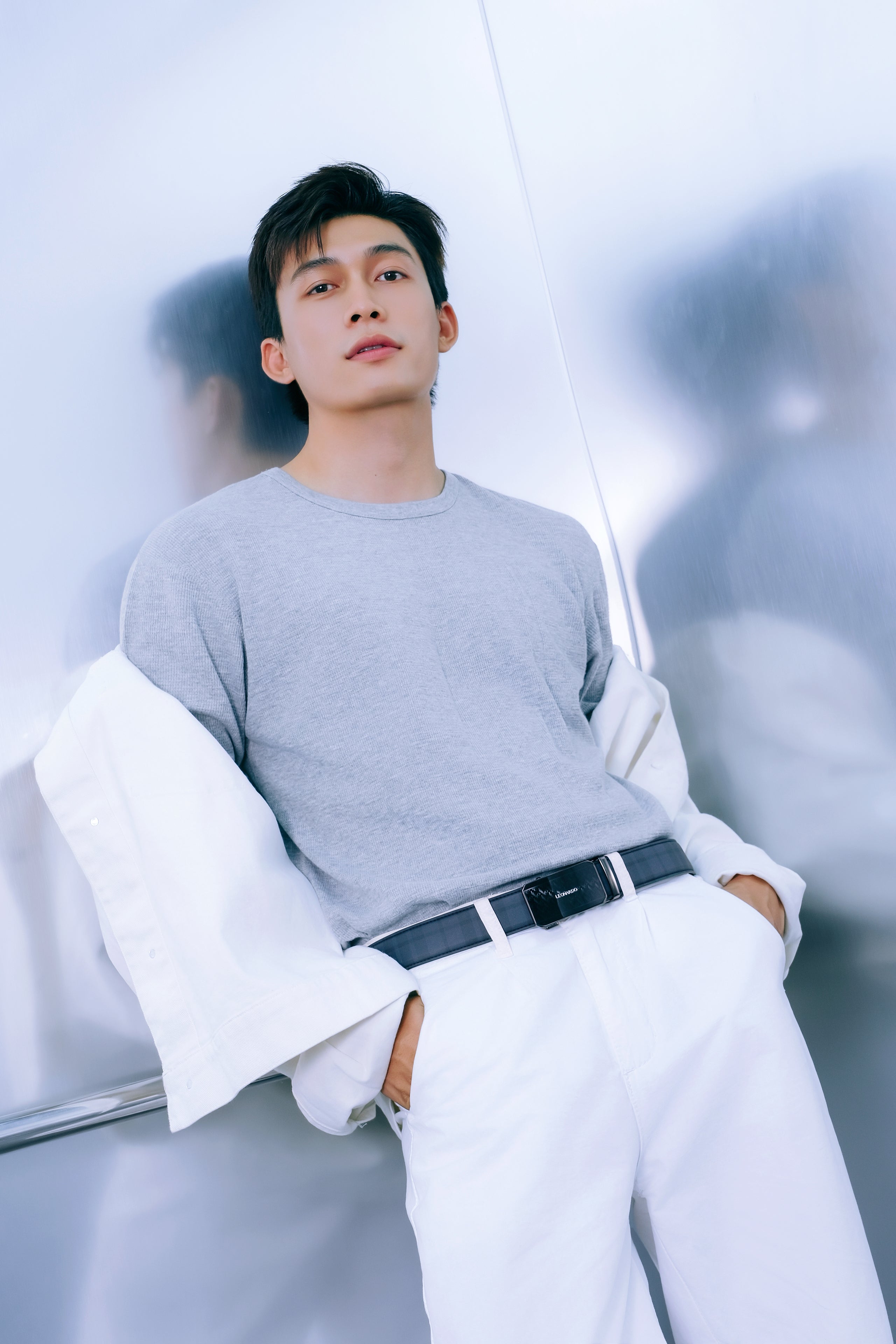 Thắt Lưng Da Quickfit Eric - Leonardo
#style_Vân Da Tartan - Xanh Navy