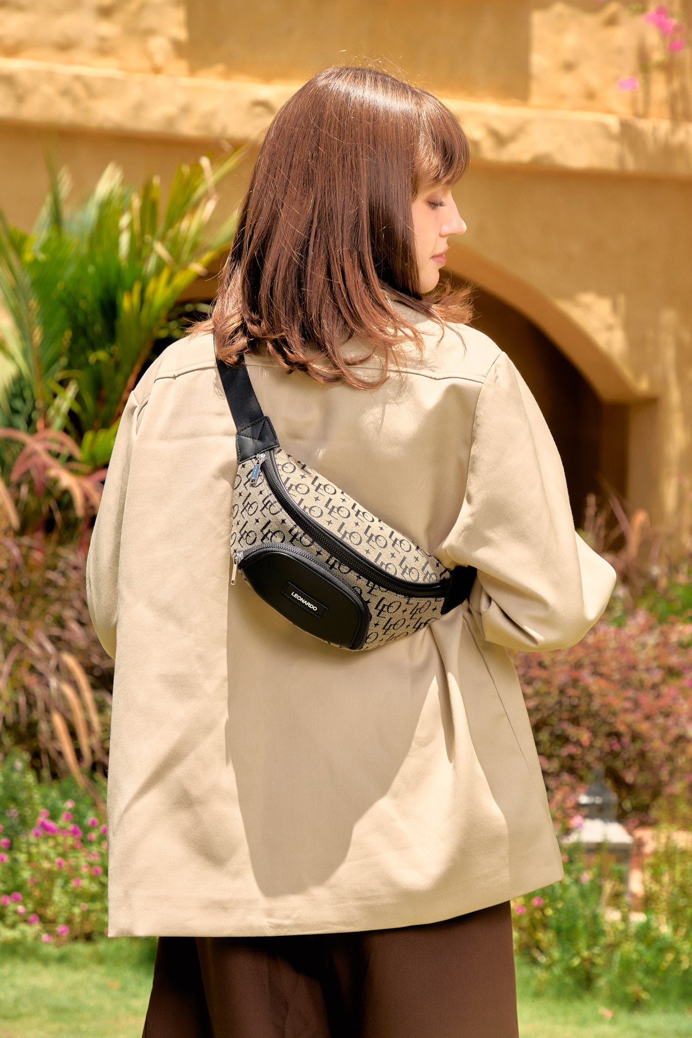 Túi Bumbag Monogram Nate Nâu #Color_Nâu