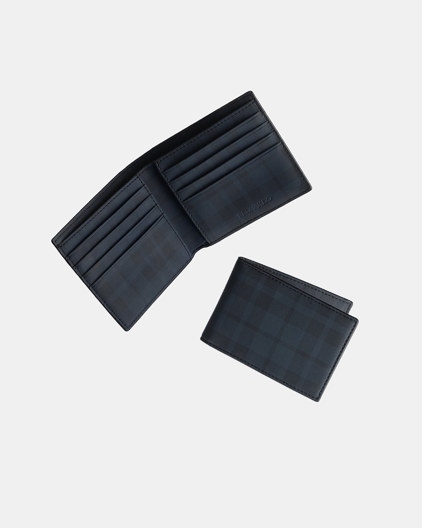 Ví Da Tartan Duo RFID (2 in 1)