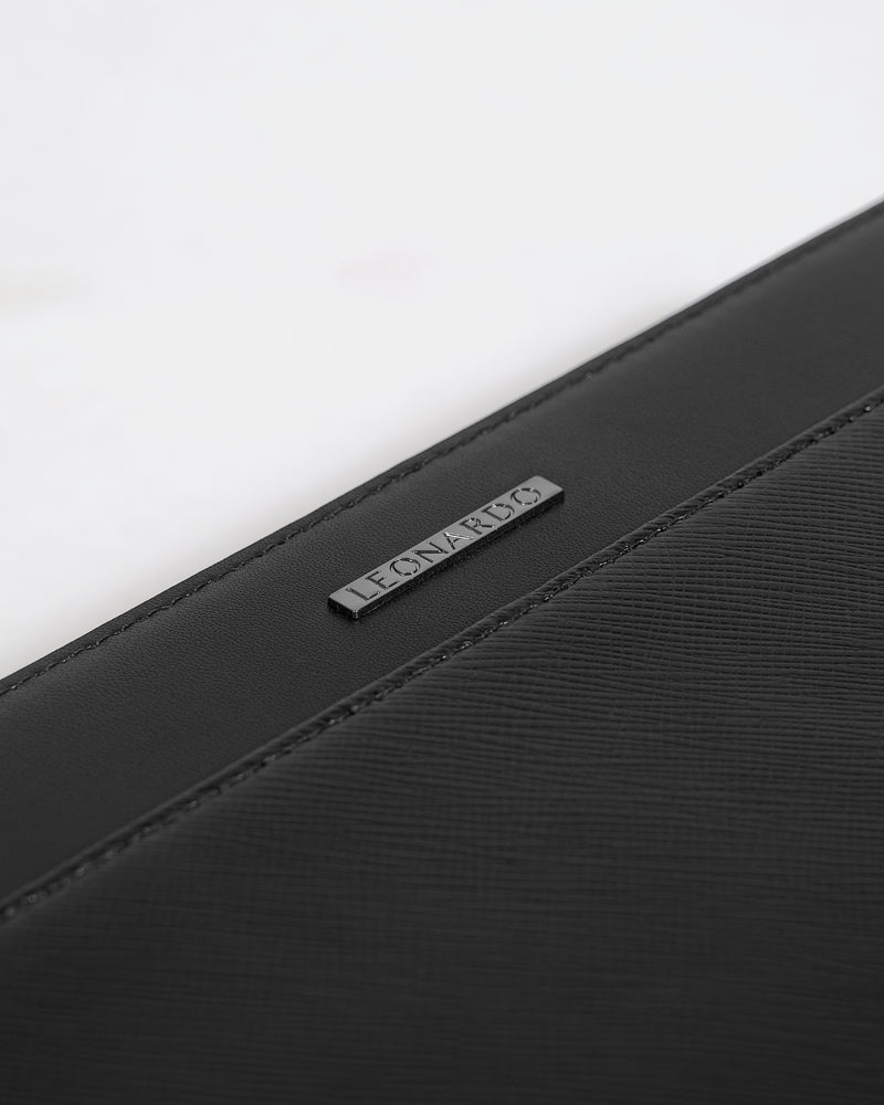 Clutch Louis - Đen - Leonardo