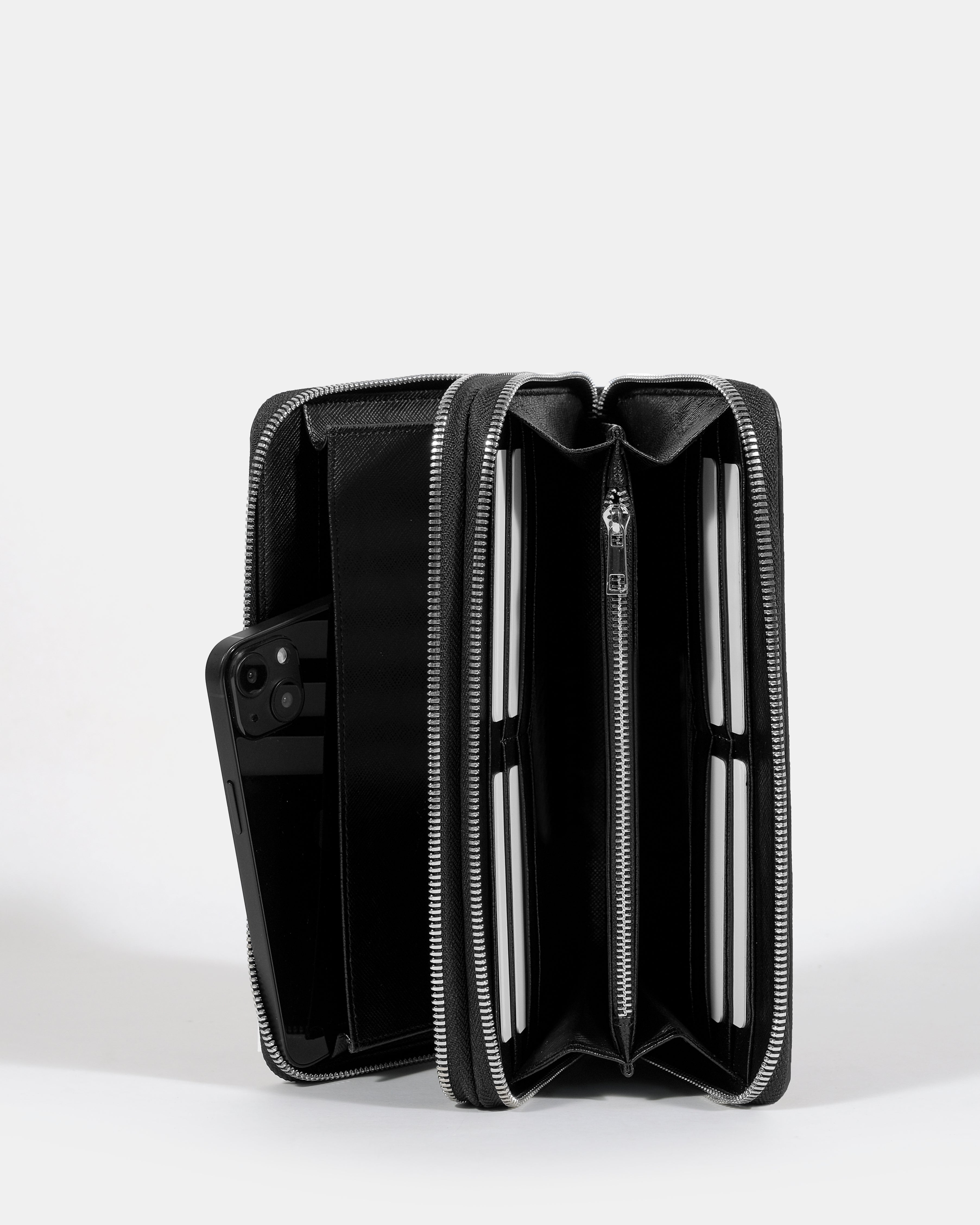 Clutch Louis - Đen - Leonardo