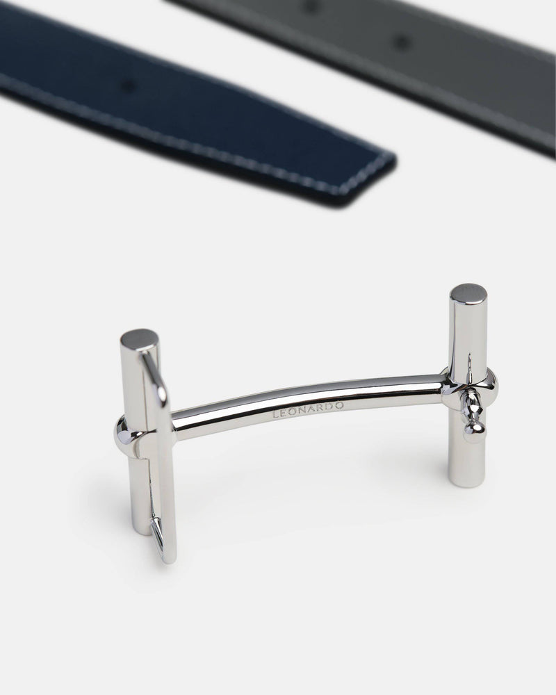 Thắt lưng Epsom mặt H | Premium - Leonardo